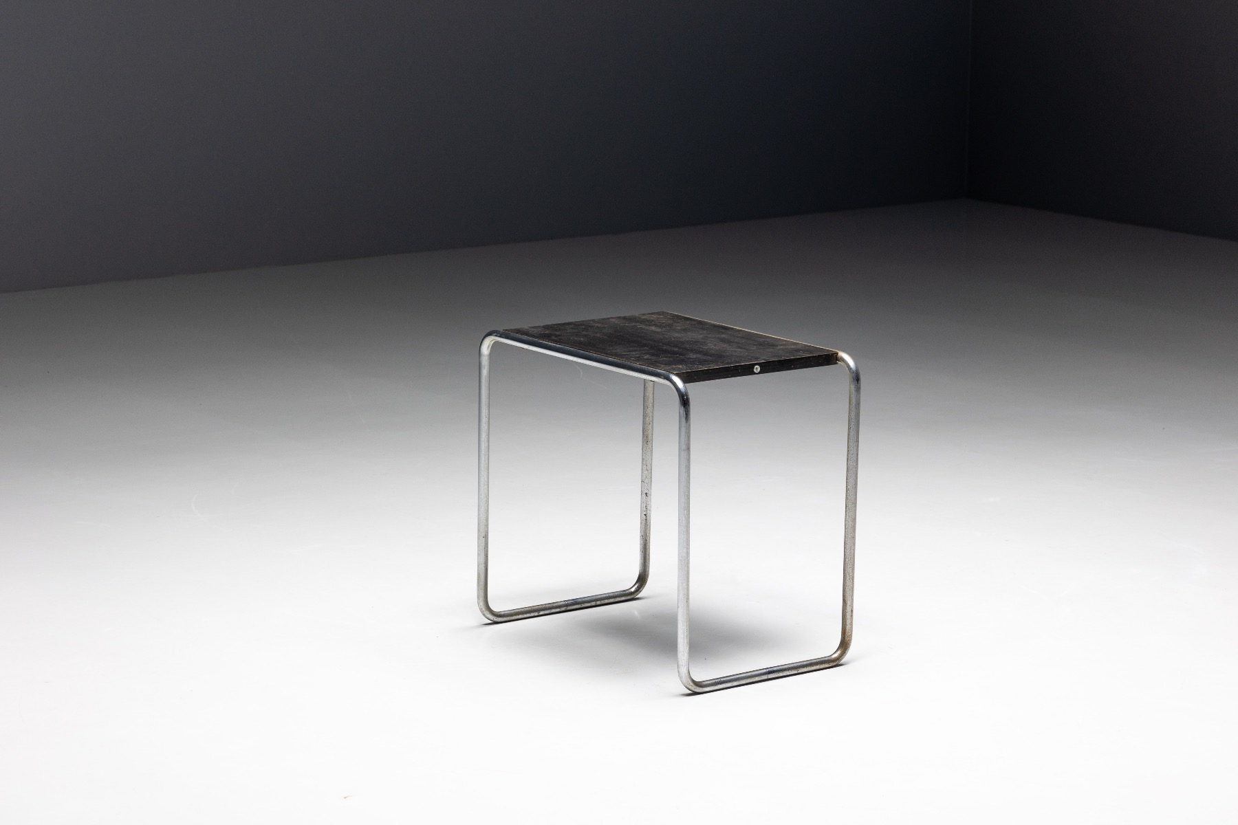Architectural side tables by Breuer