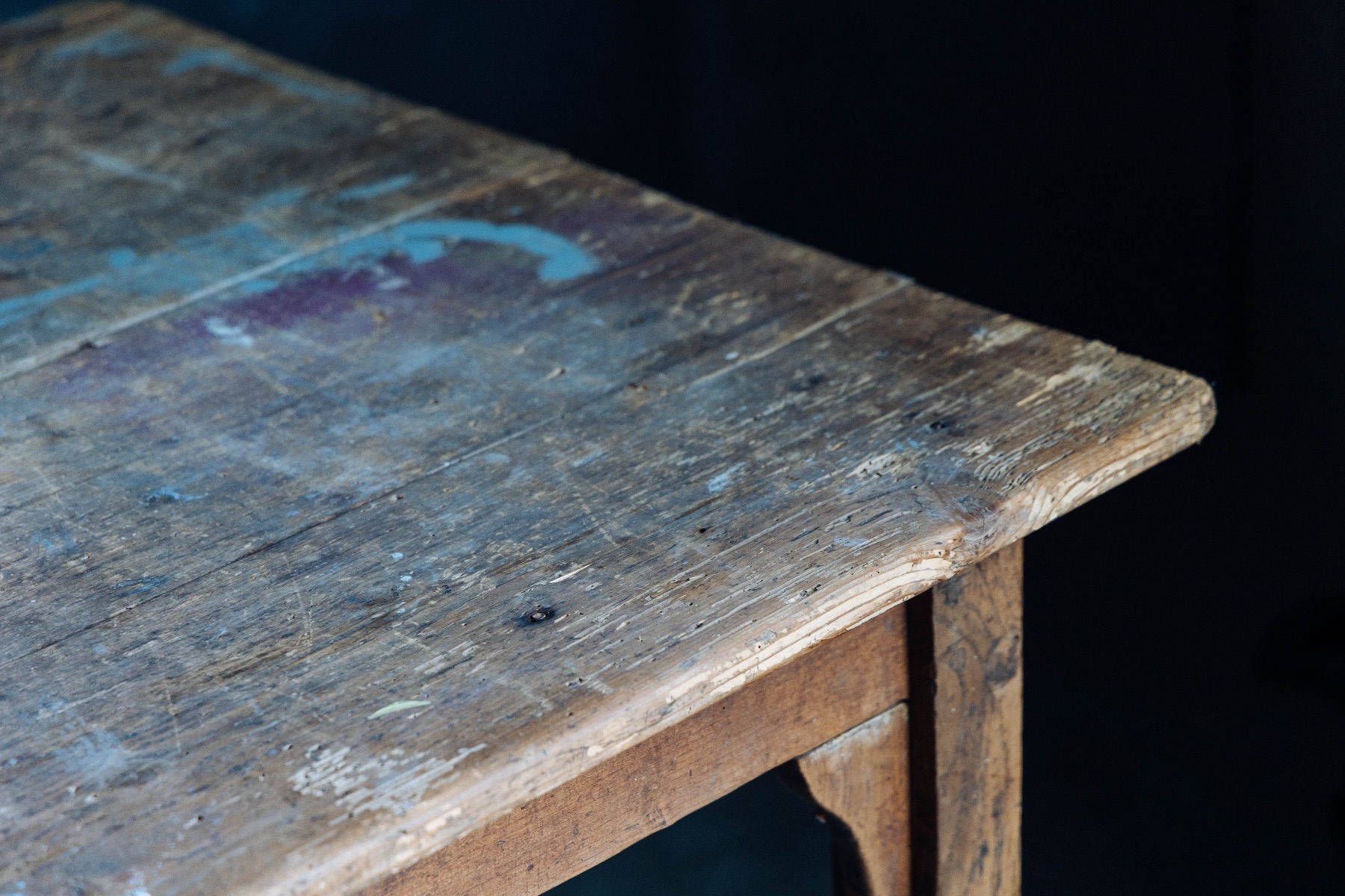 Authentic primitive dining table 1800s