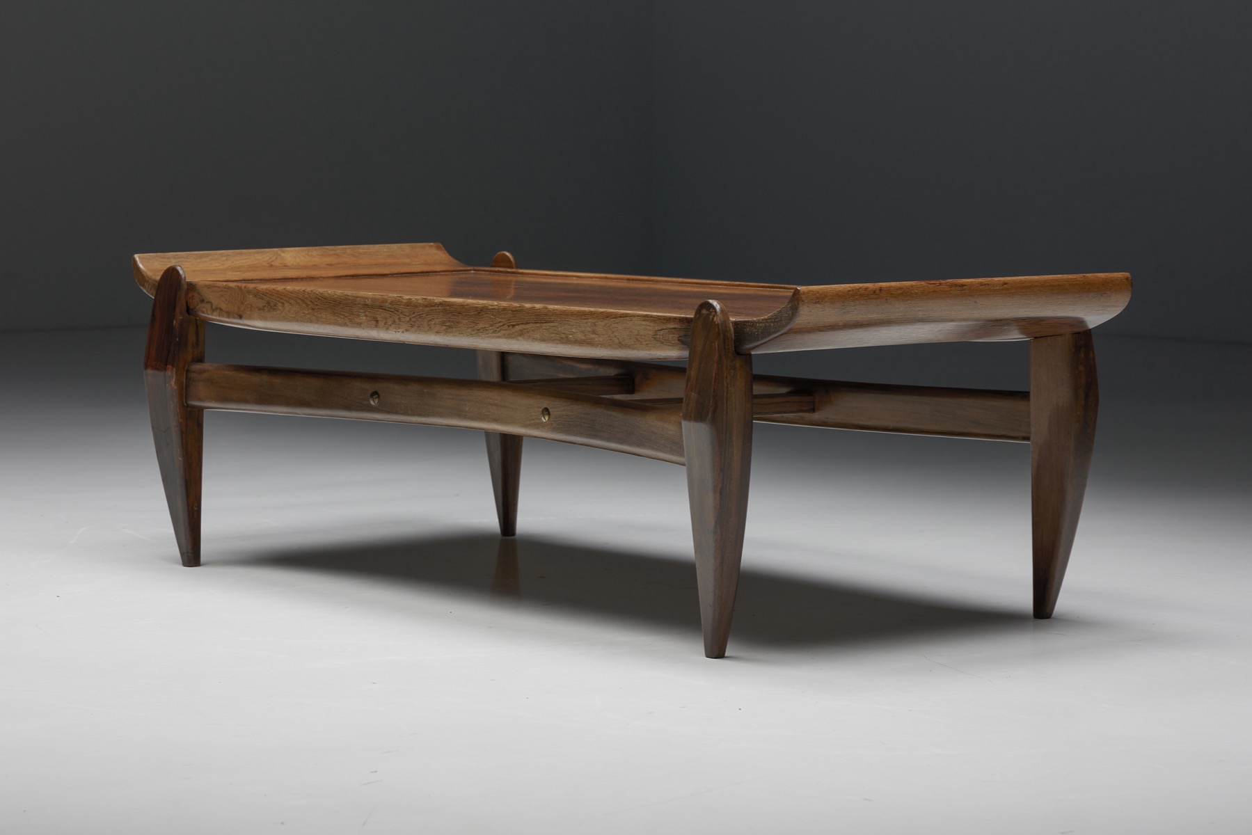 Brazilian design coffee table attributed to Jean Gillon
