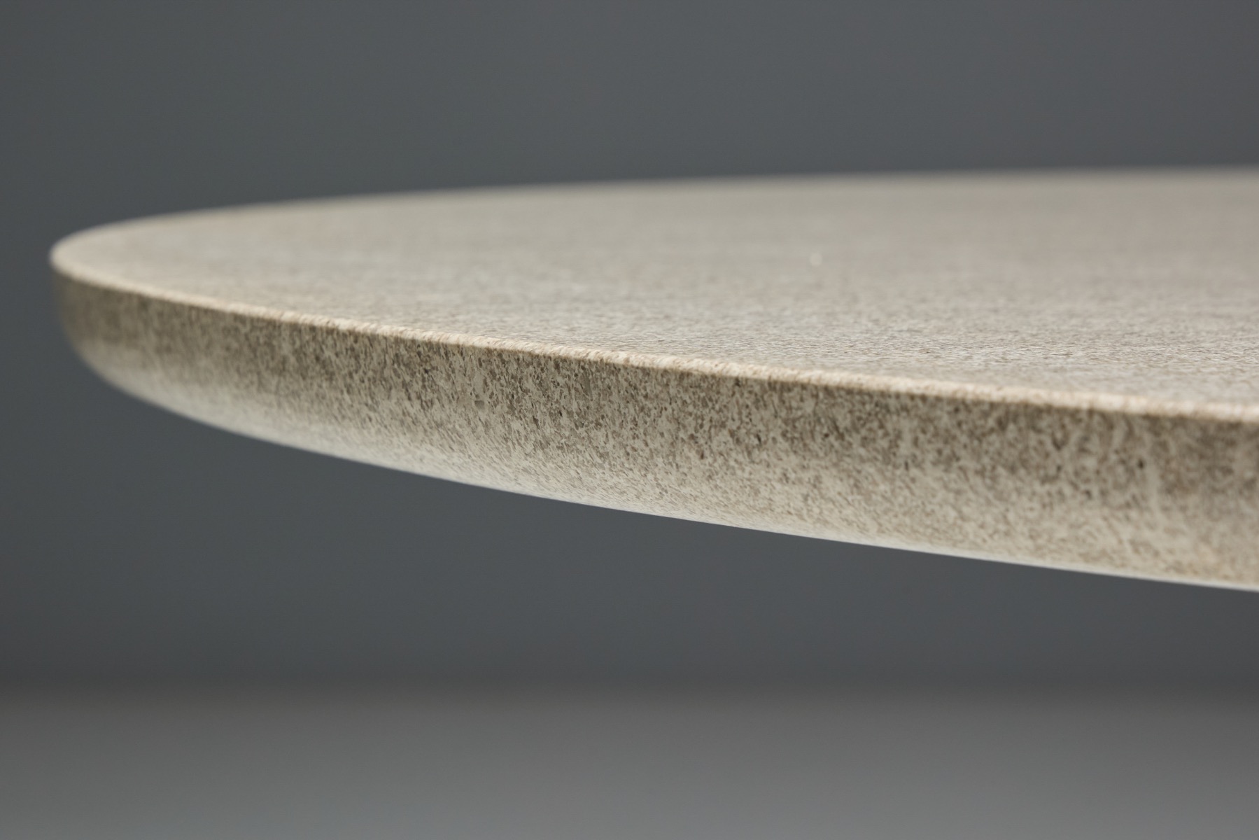 Samo dining table with strong architectural presence