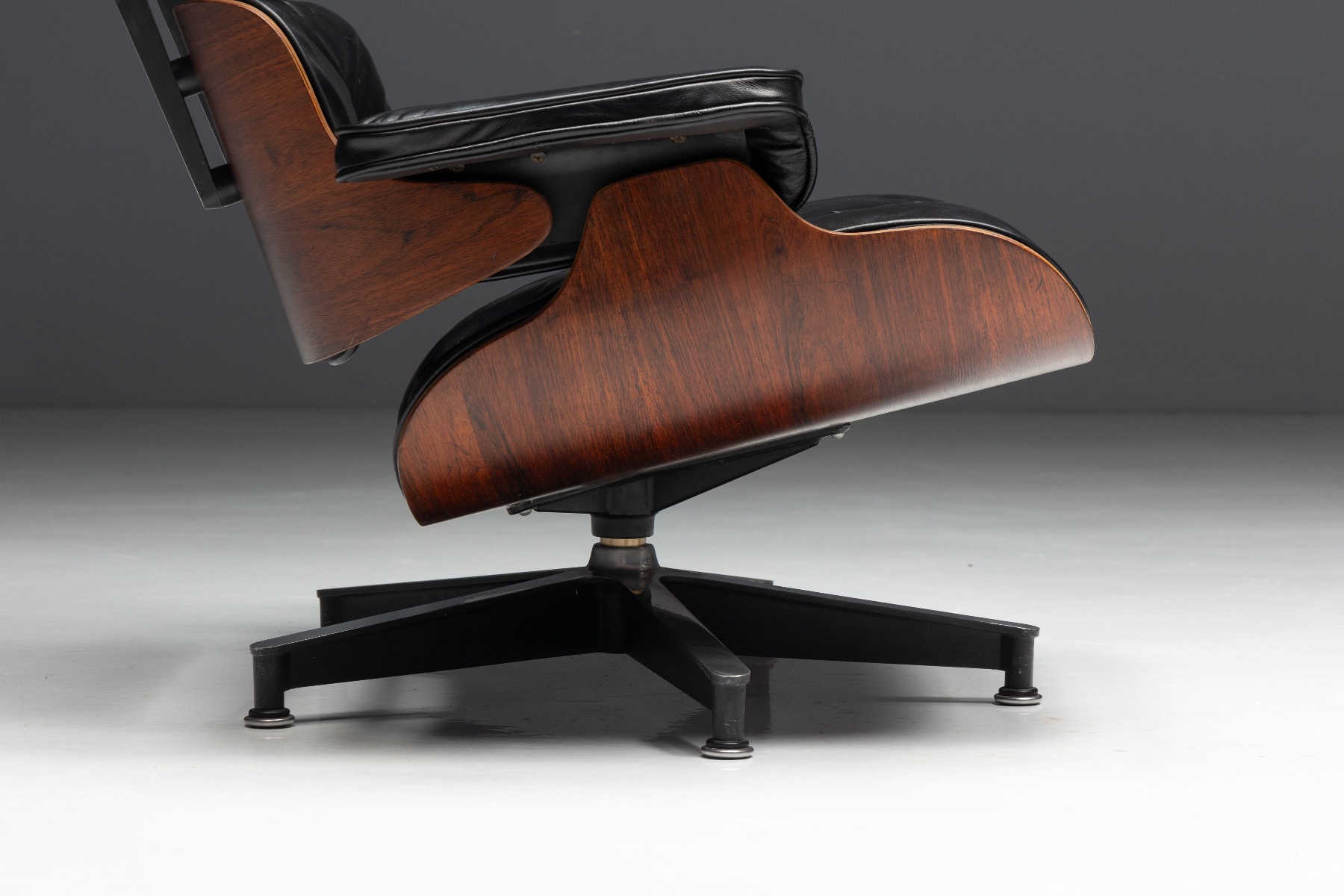 First generation Eames Lounge Chair in mid century modern design