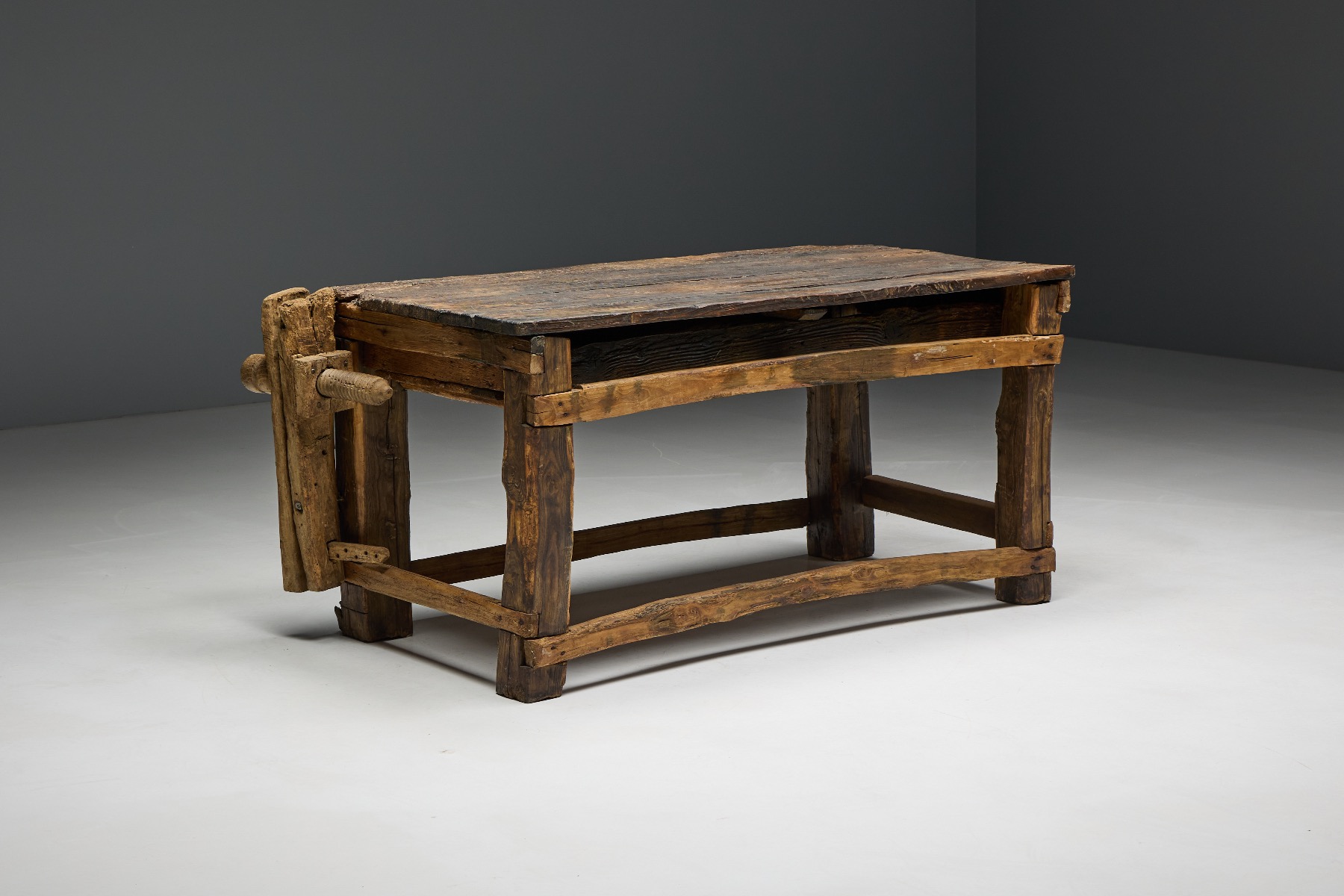 Early 19th century rural workbench