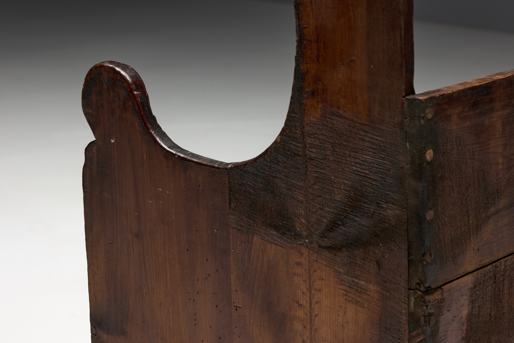 European 18th century farmhouse bench