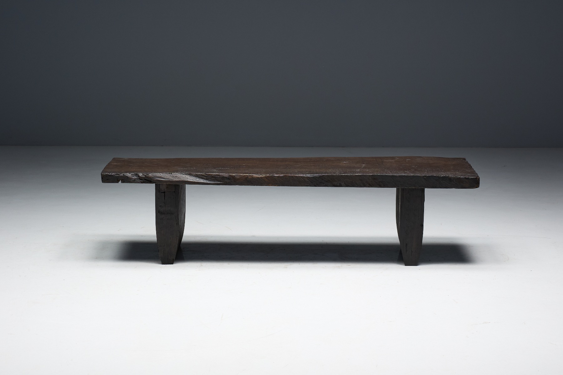 European rustic coffee table from the late 18th century