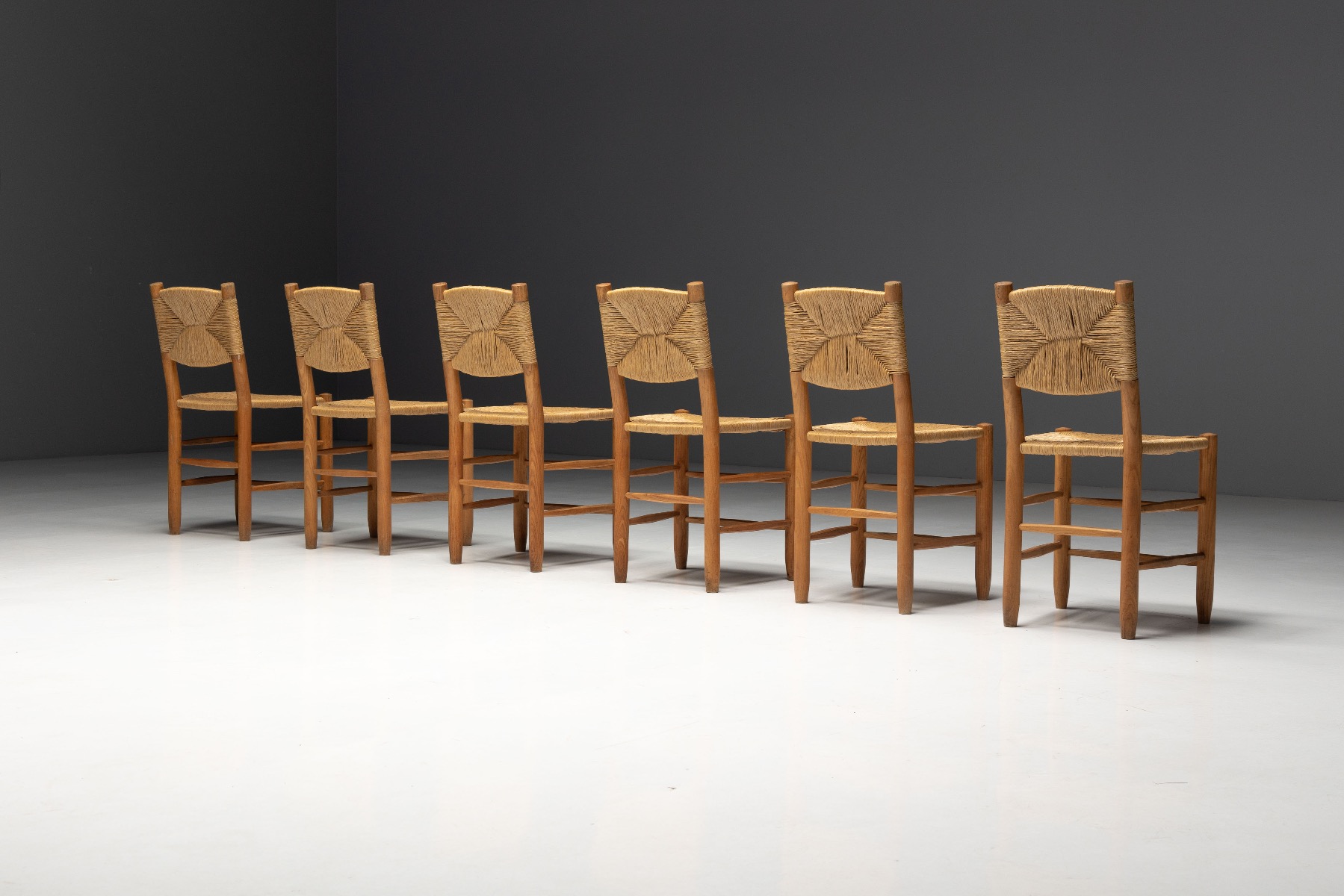 European modernist Bauche chair with functional elegance