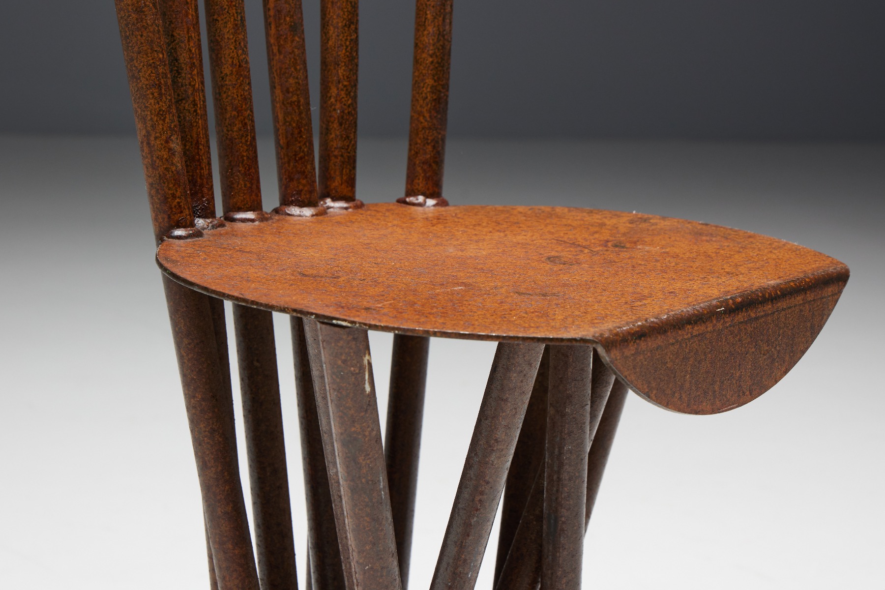 Industrial country chairs 1950s