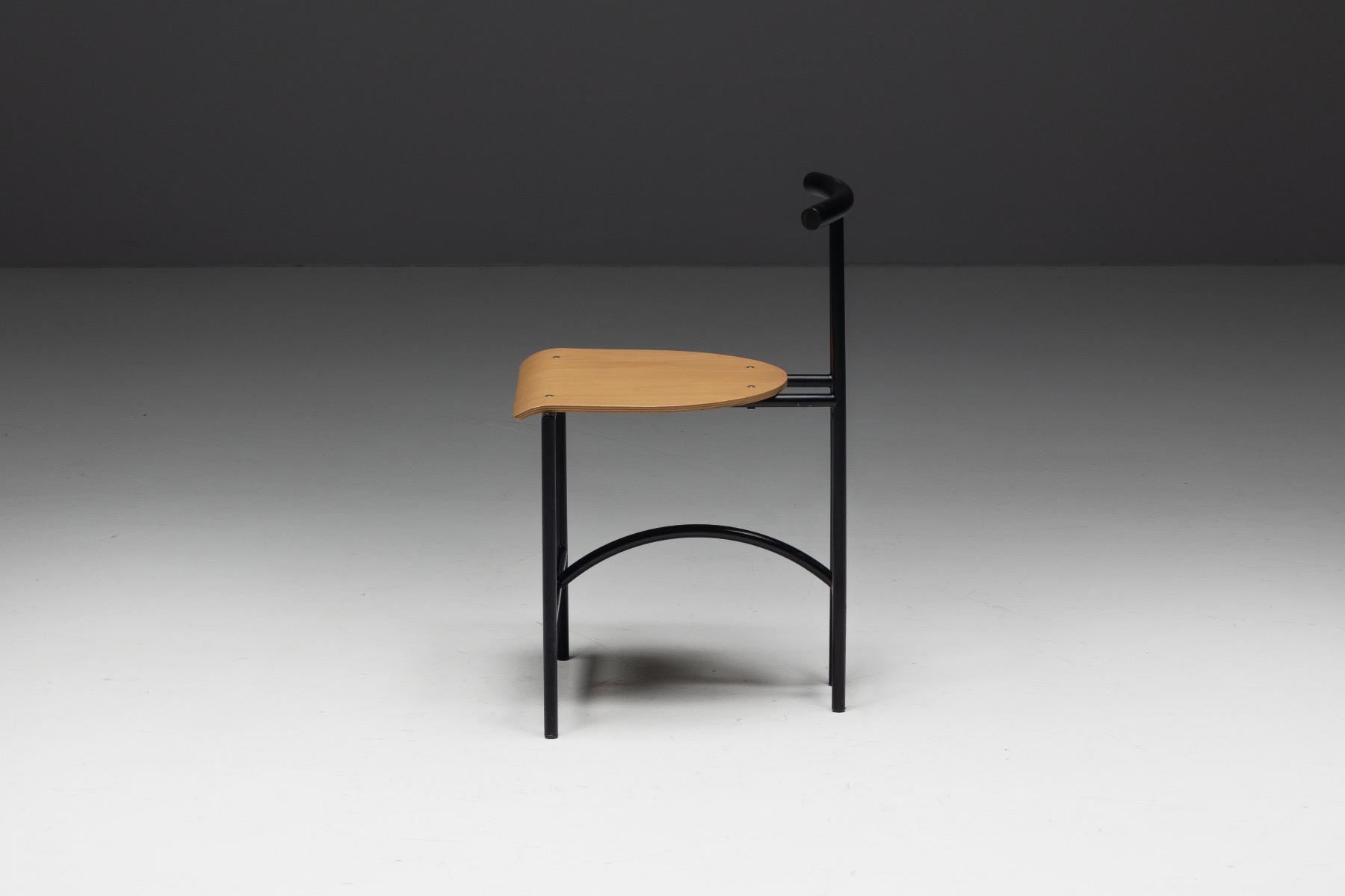 Sculptural postmodern Tokyo chairs