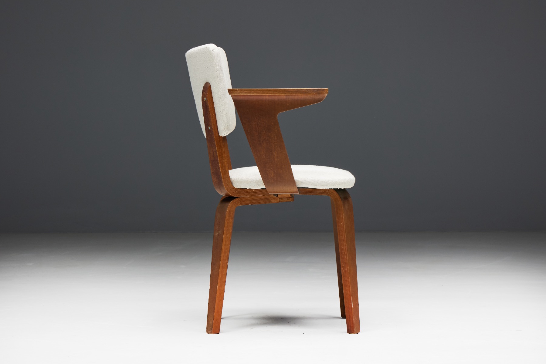Mid century dining chairs by Cor Alons for Gouda de Boer