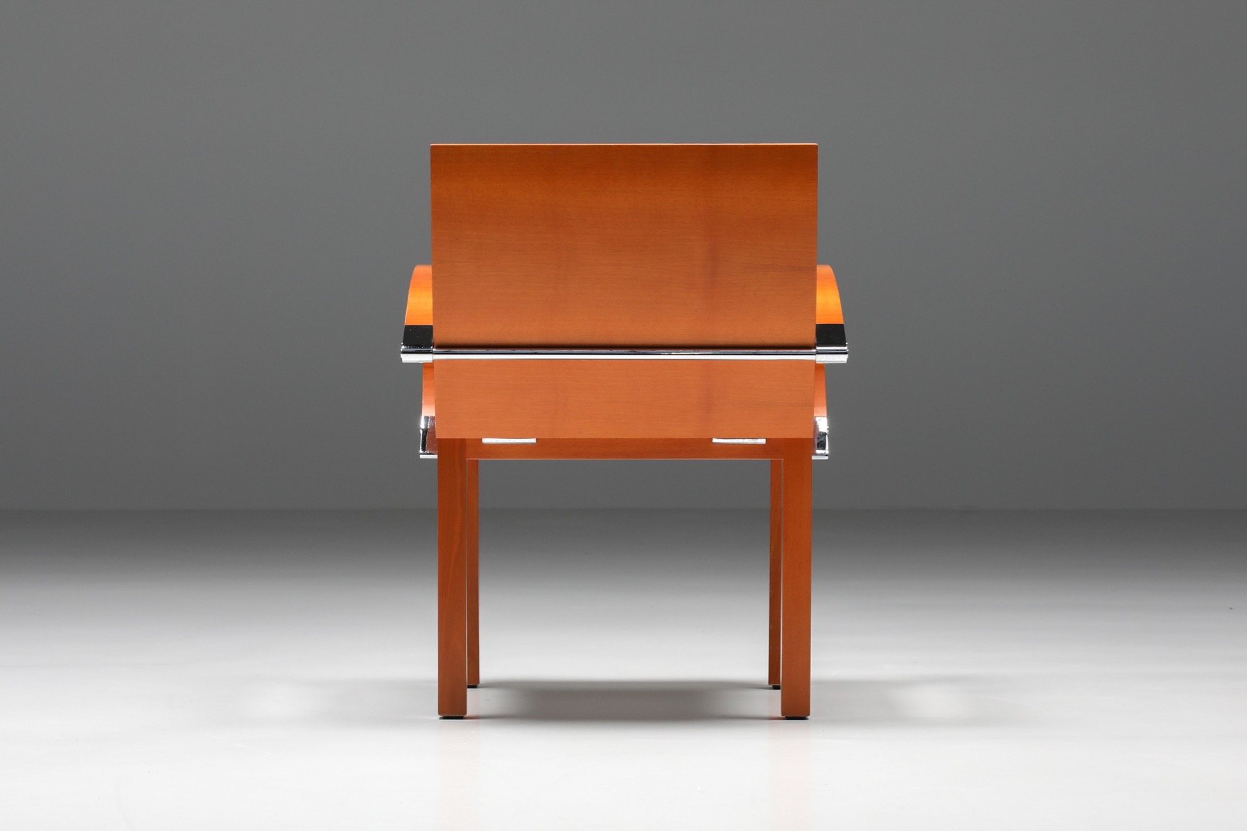 High end Casablanca armchairs with distinctive silhouette
