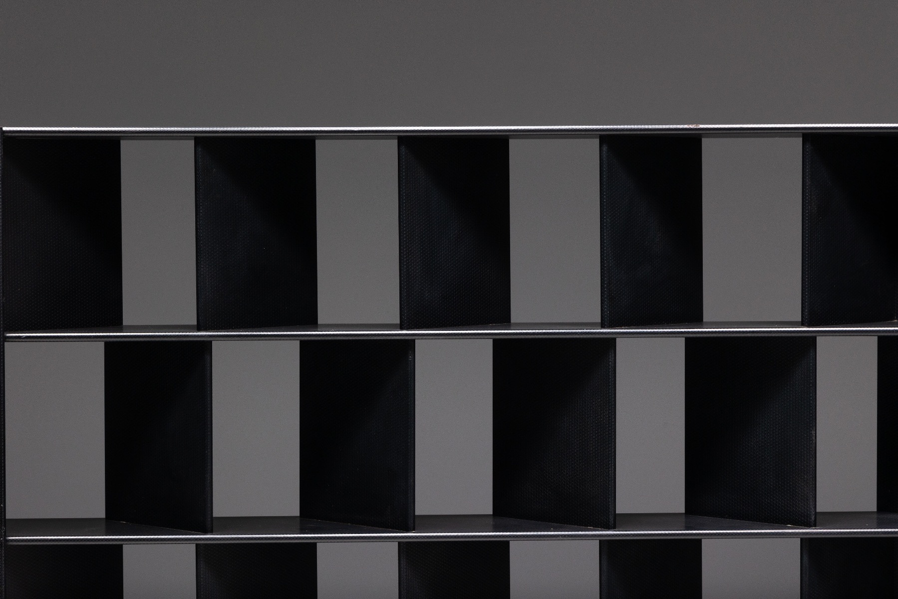 Sculptural modular bookcase from the 80s