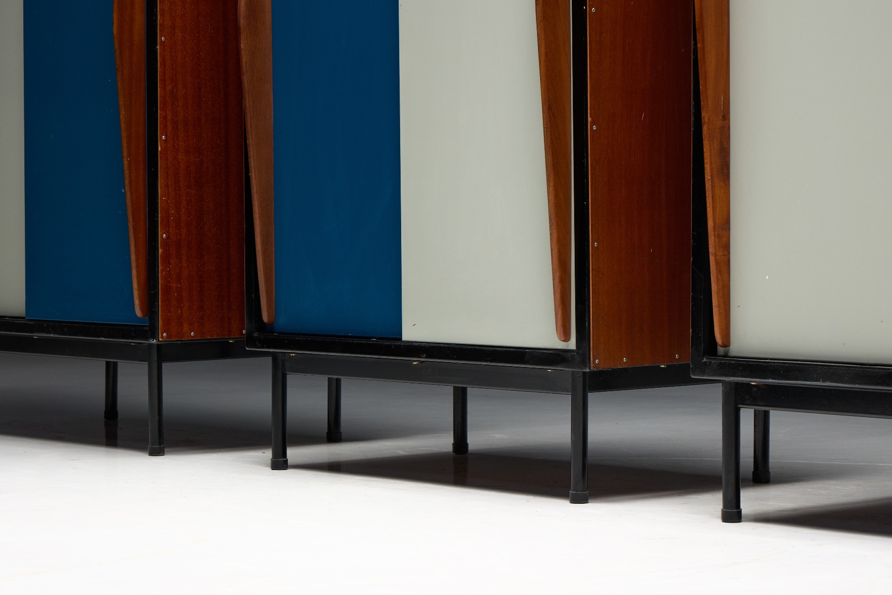 Rational design modernist wardrobe by Willy Van Der Meeren