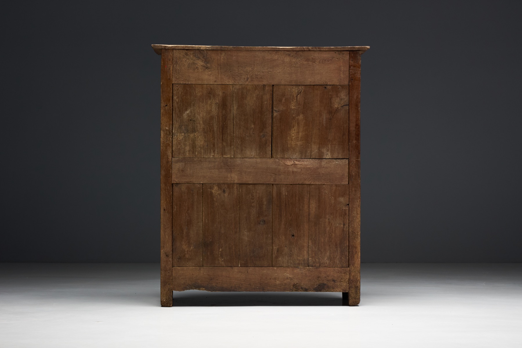 Solid wood cabinet showing Alpine craftsmanship
