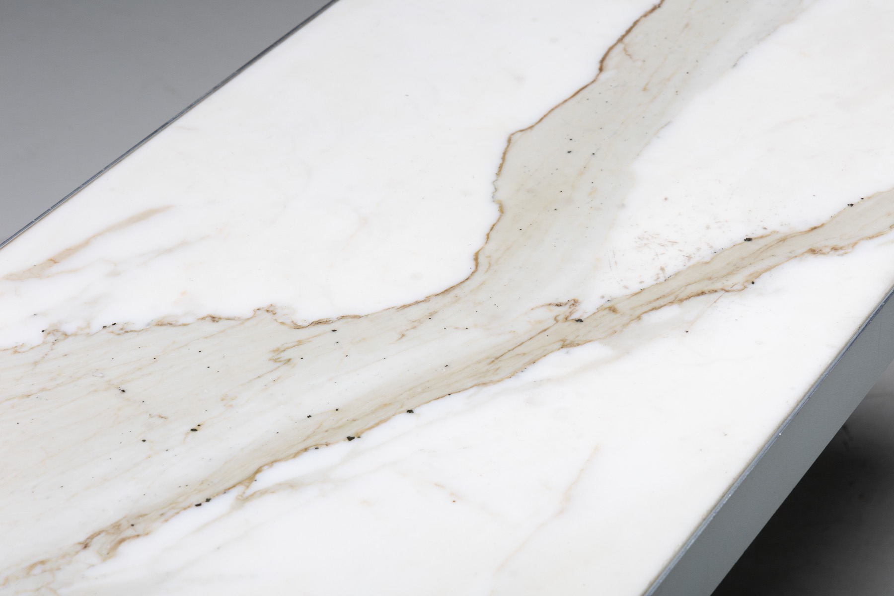 Timeless Carrara marble console table by Philippe Starck