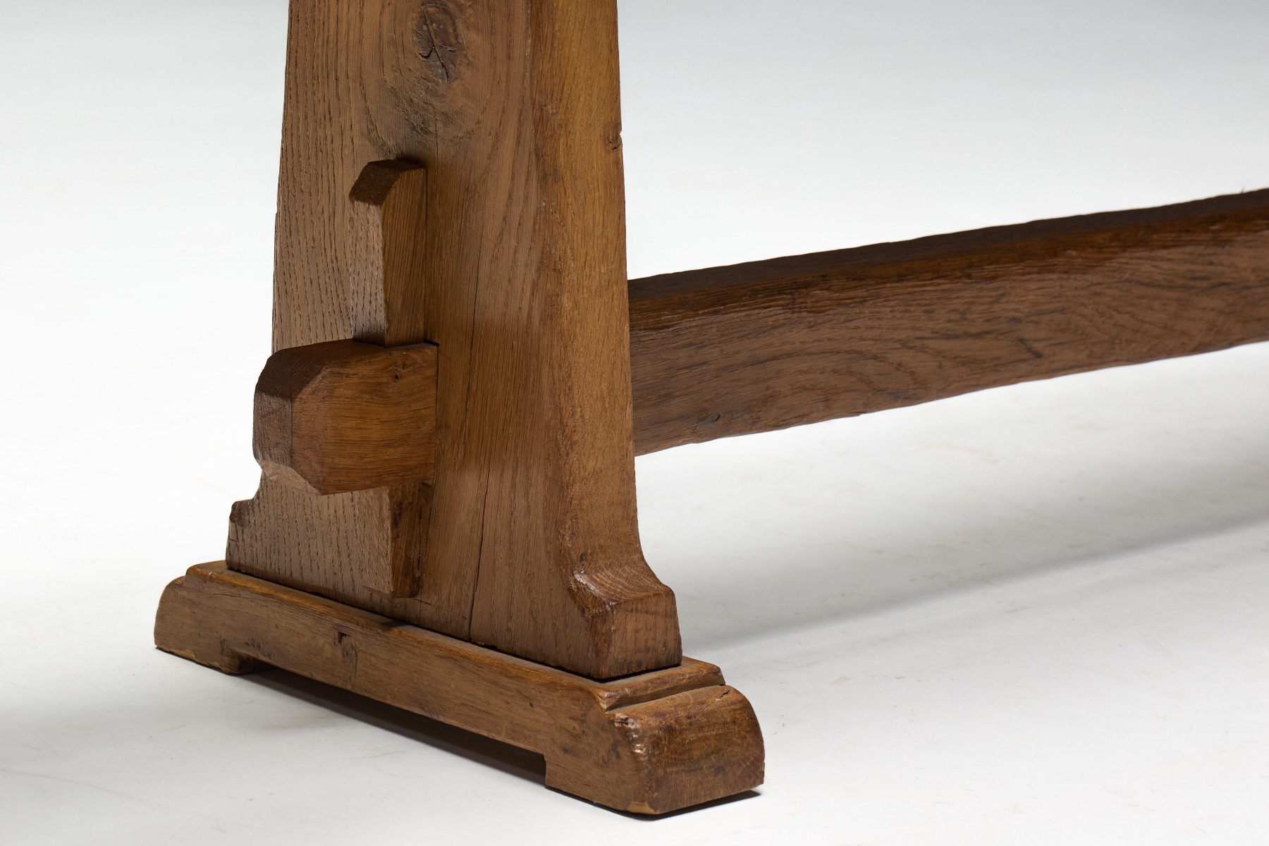 Utilitarian alpine bench with mountain vernacular design