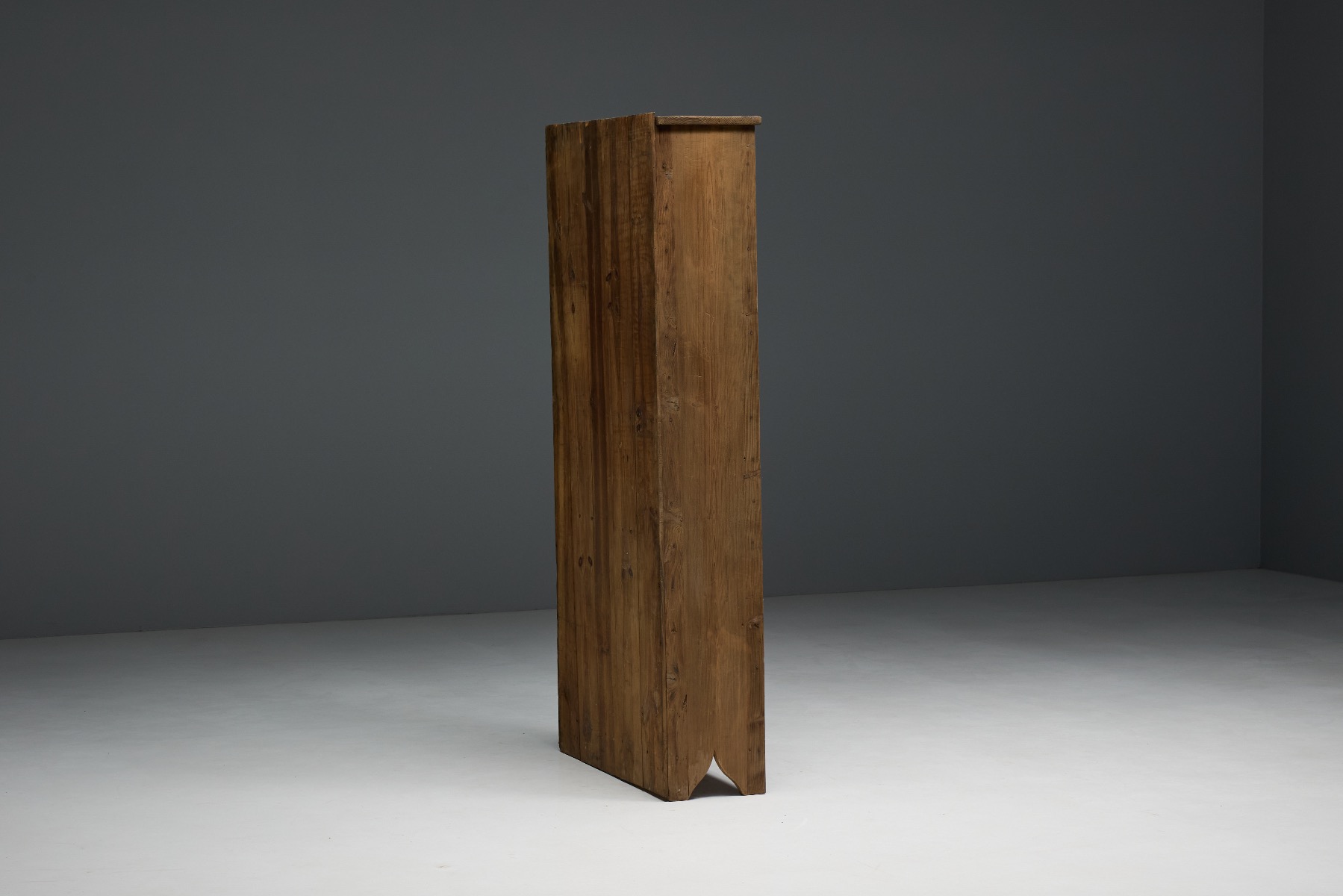 Authentic rustic wall shelf dating to the 1800s
