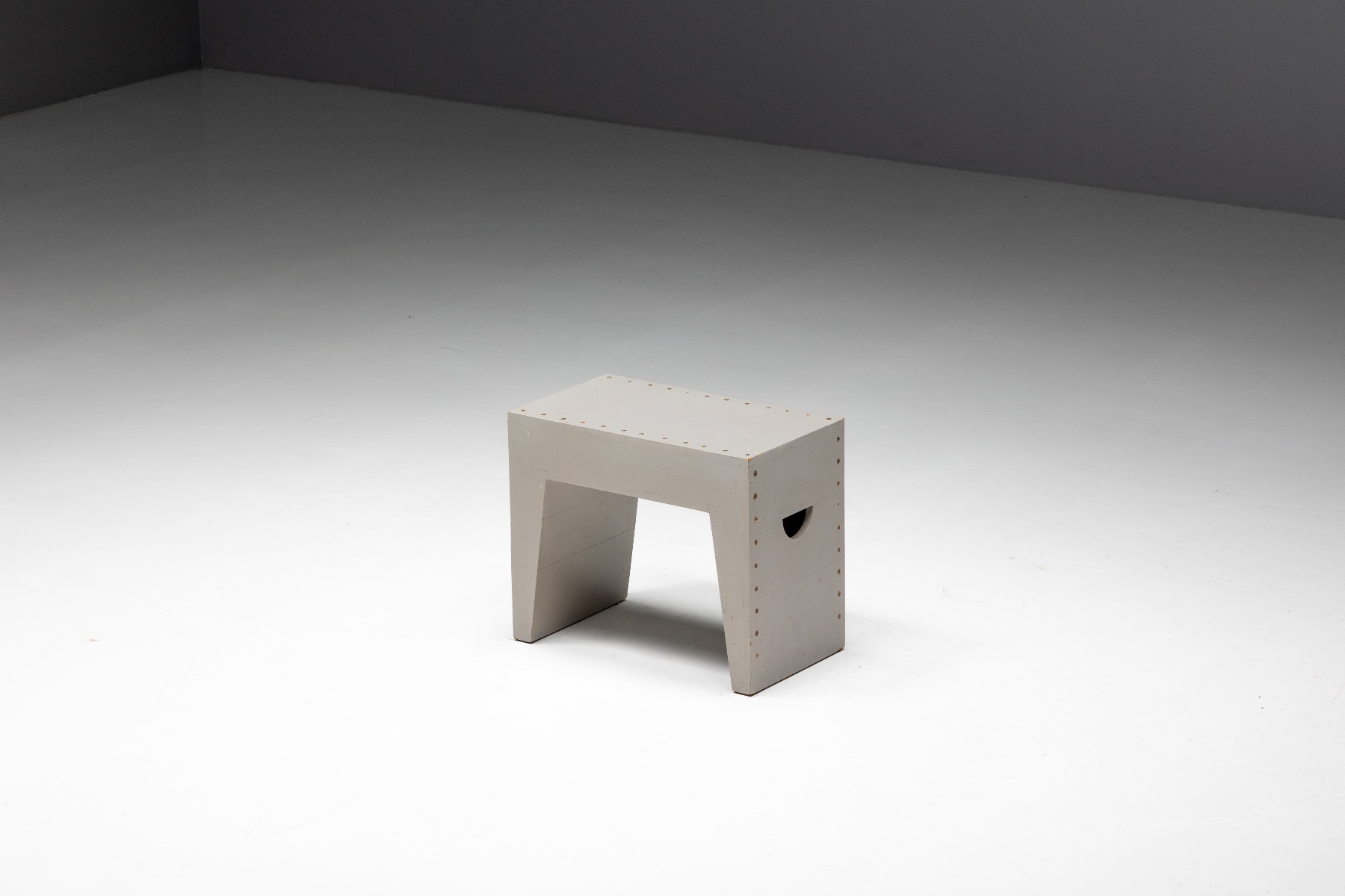 Dutch monastic wooden stools