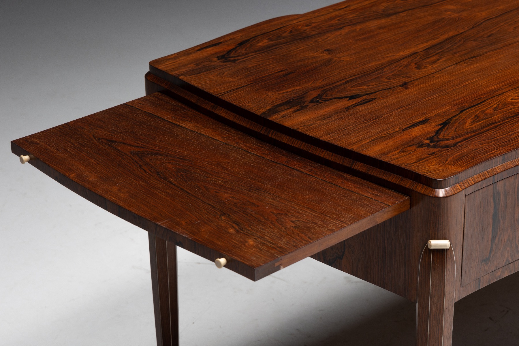 Fine French Art Deco desk with decorative elegance
