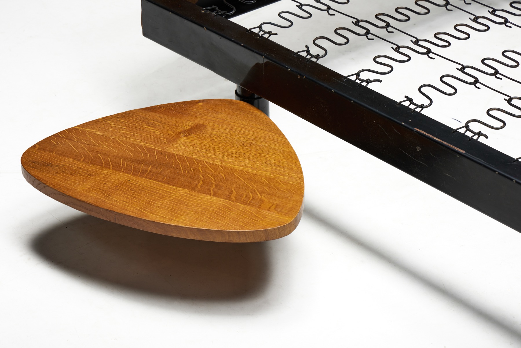 French modernism daybed by Jean Prouvé from the 1950s