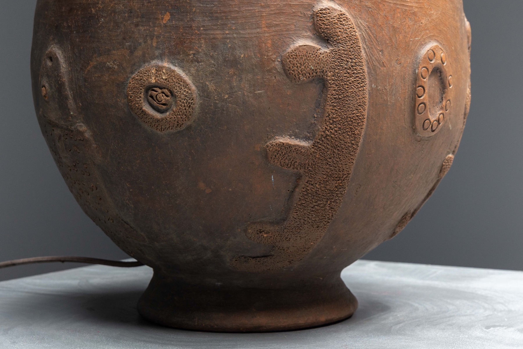 Handcrafted ceramic table lamps from the 20th century