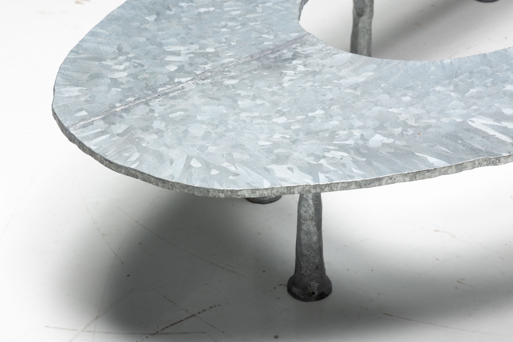 Elegant elliptical low table from 2024