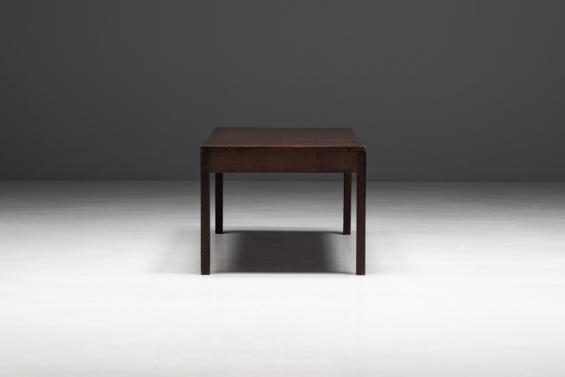 Coffee table by Dom Hans van der Laan expressing structural clarity