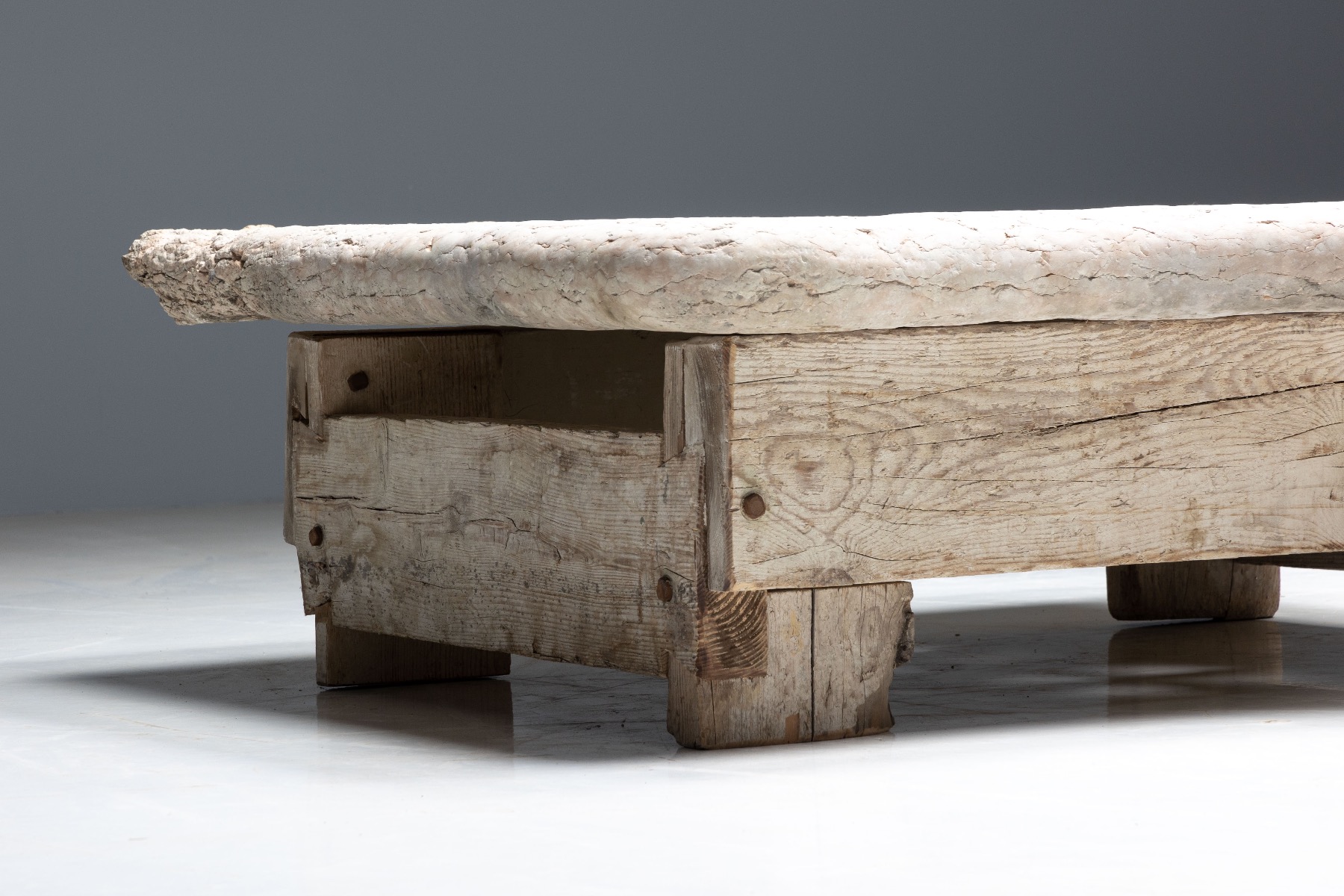 Historic farm stone tables 19th century