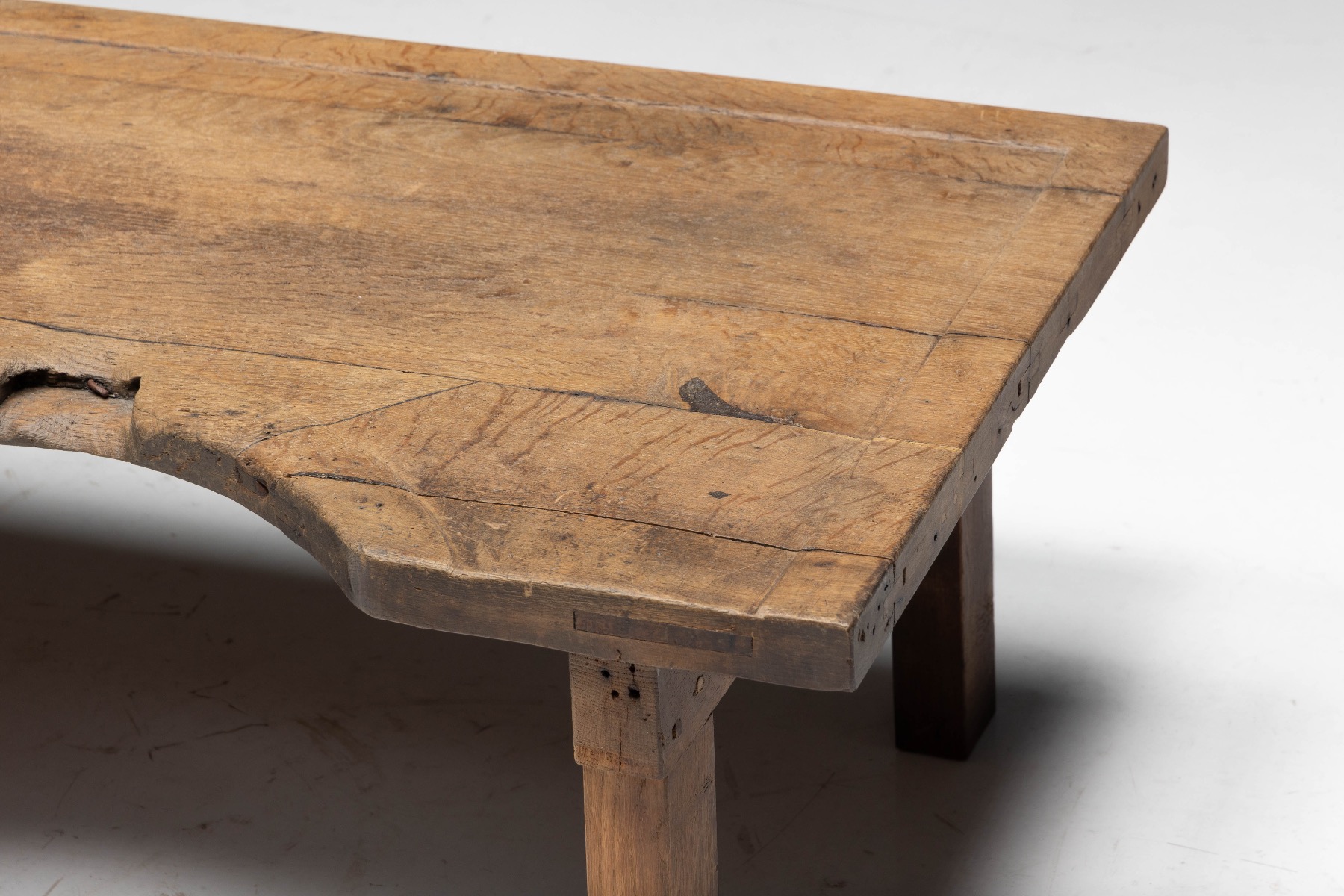 Historic workshop jeweller table with original surface