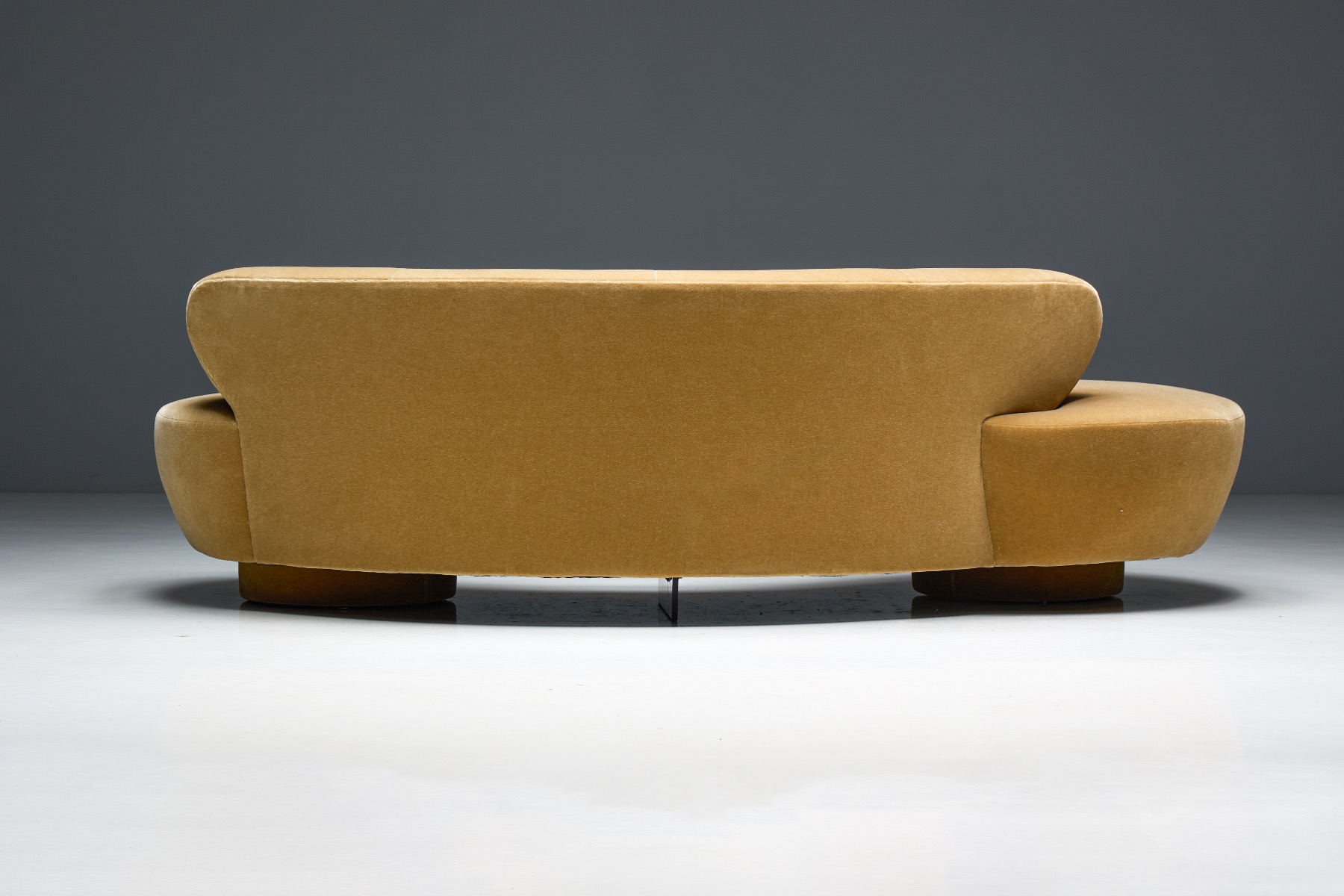 Iconic Serpentine sofa with fluid modern design