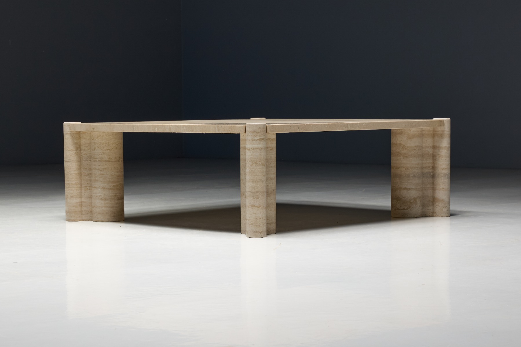 Knoll stone coffee table 1960s