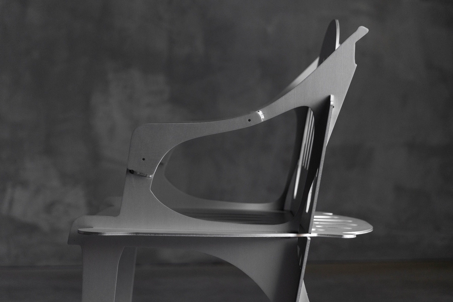 Modern graphic Flatscreen chair design