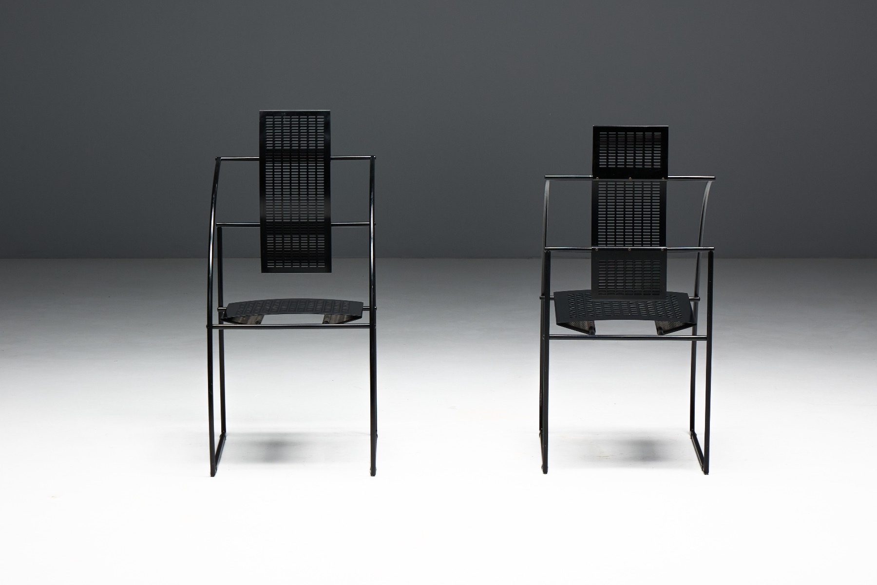 Architectural seating object designed by Mario Botta
