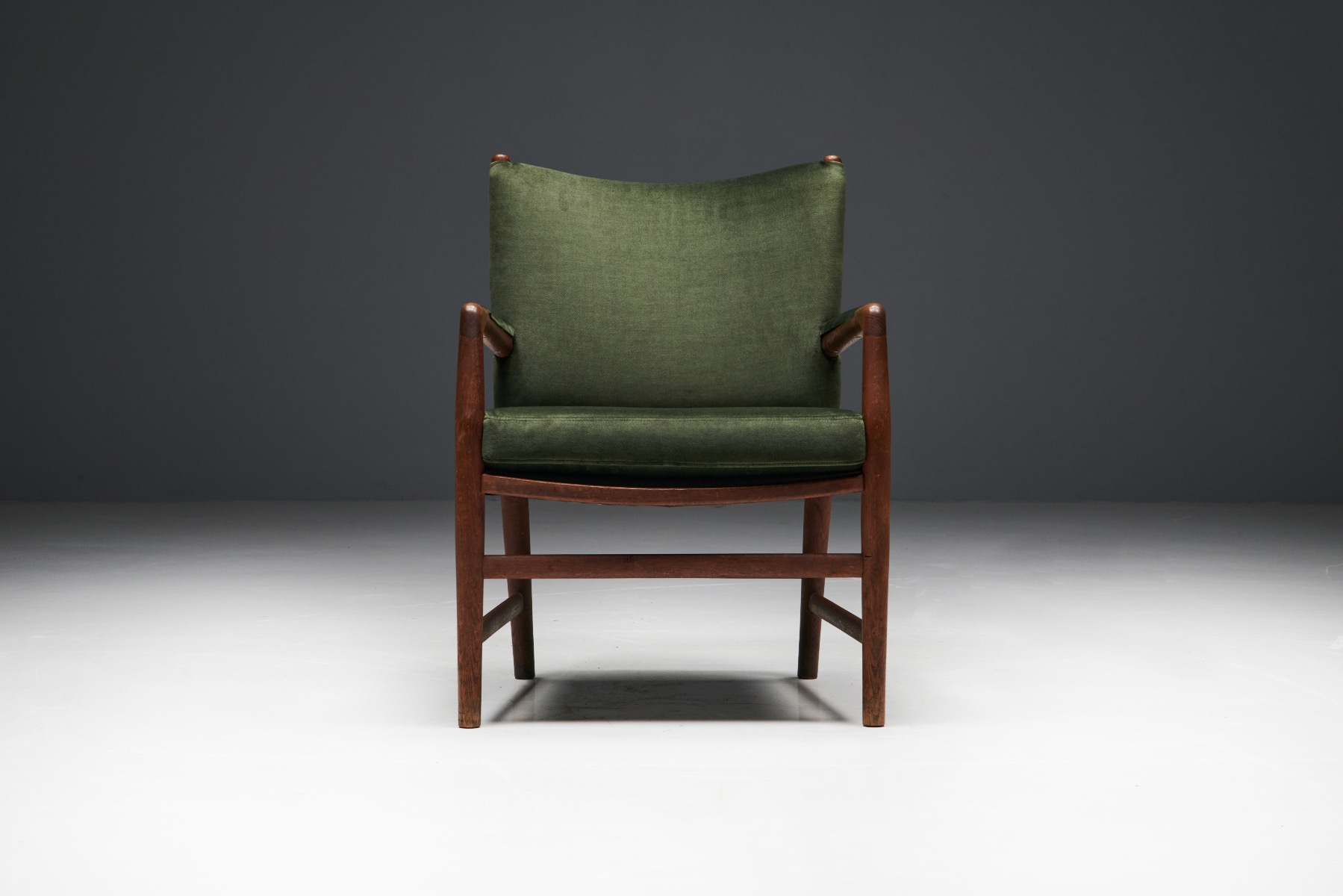 Authentic conference chairs by Hans J Wegner from the 1940s
