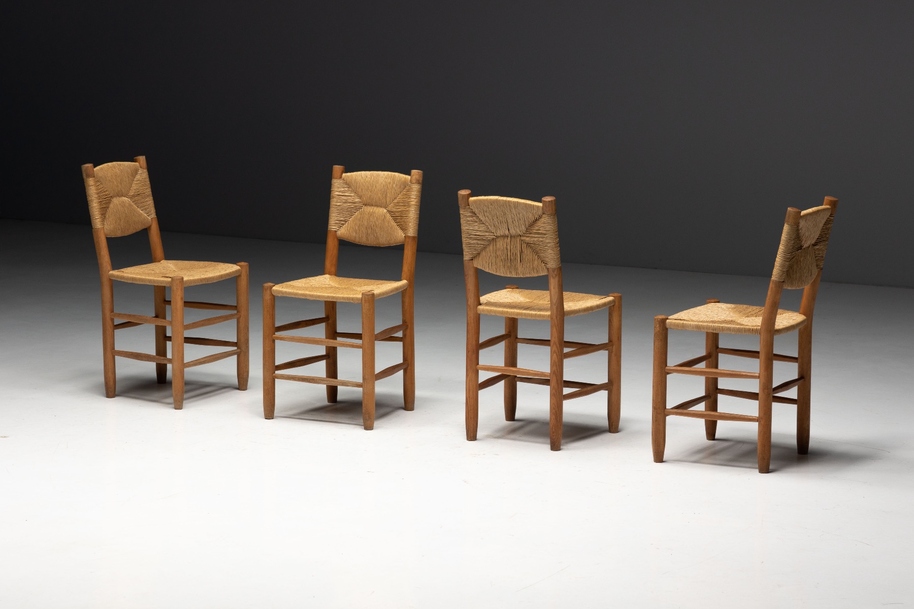 French design Bauche dining chair from the mid century