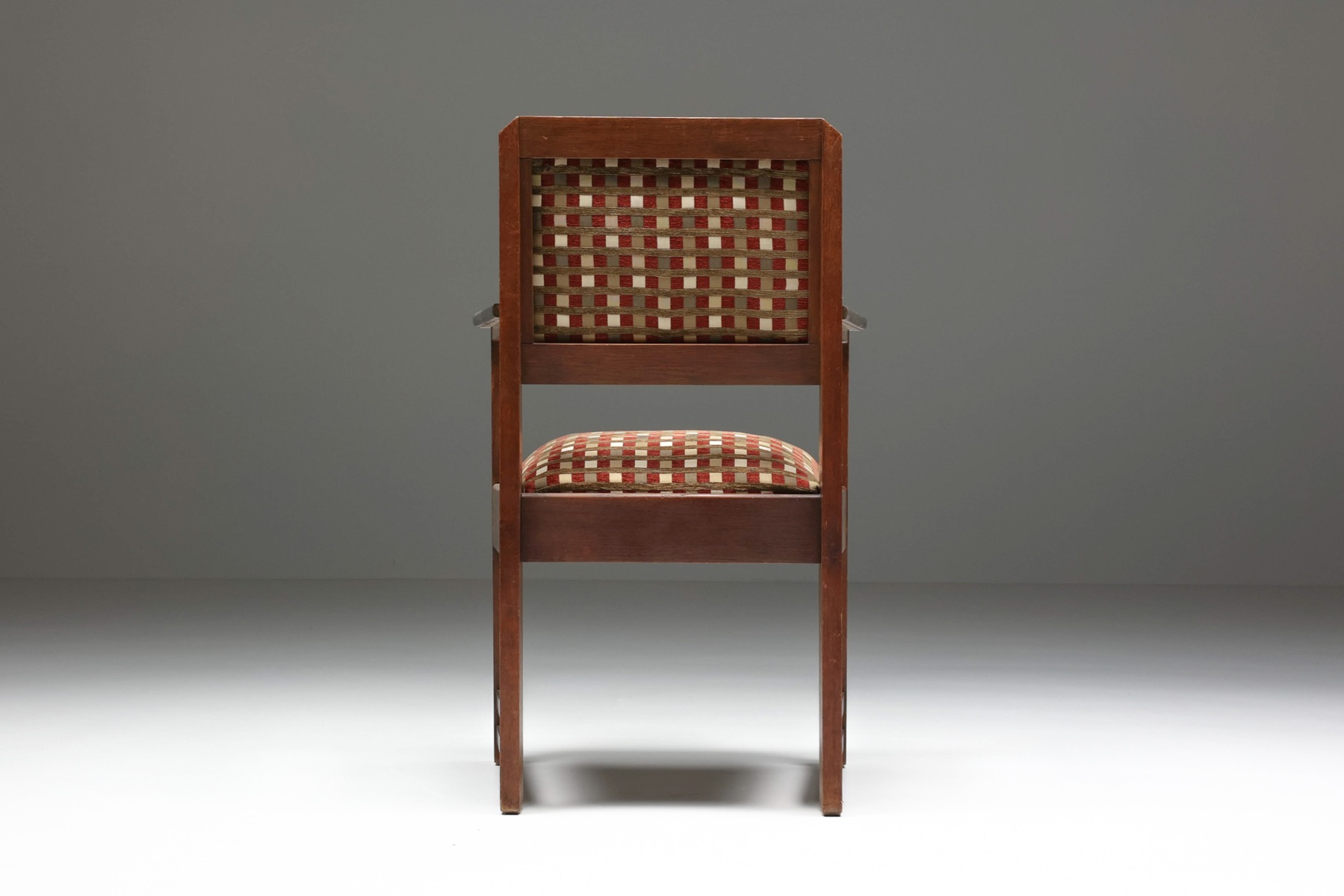Classic expressionist armchairs Amsterdam School