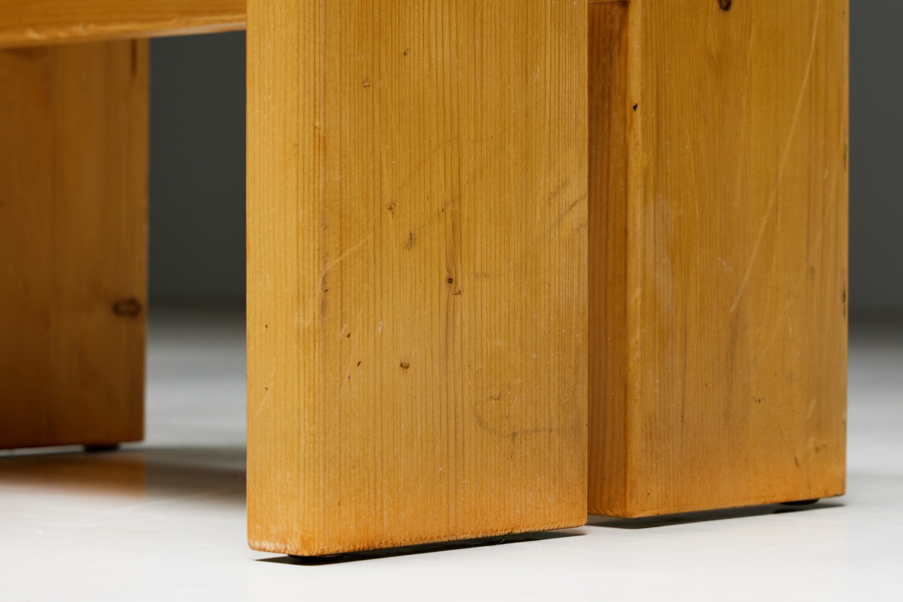 Classic French modernist stools by Charlotte Perriand