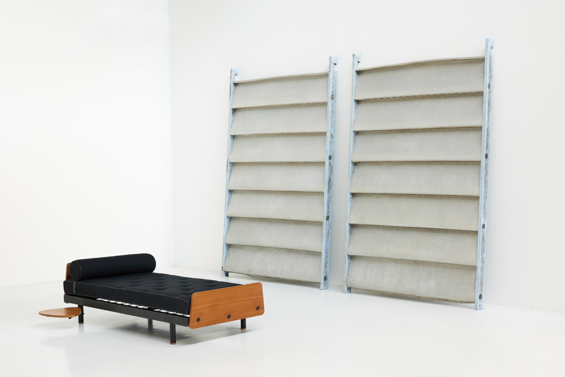 Collectible mid century daybed by Jean Prouvé