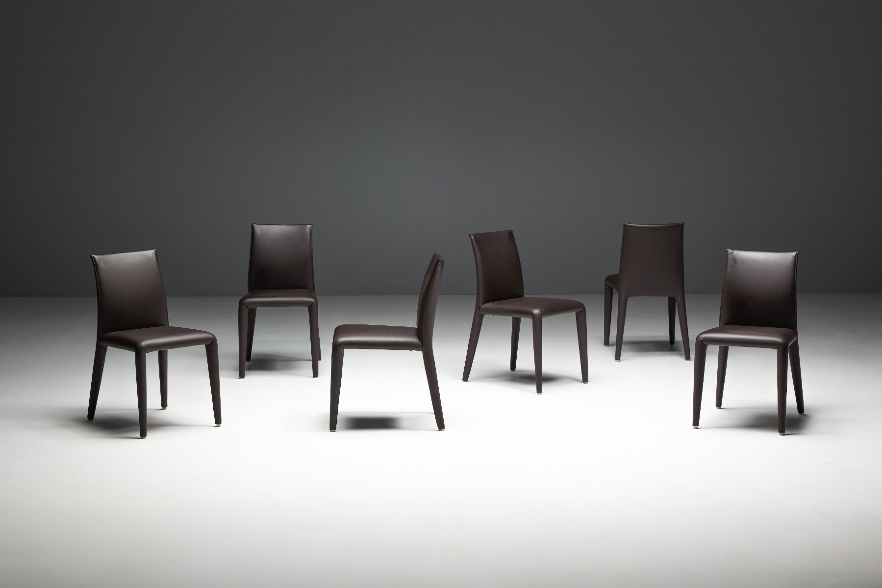 Design forward dining chair by Mario Bellini