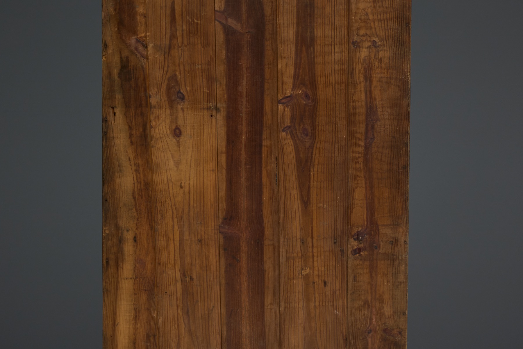 Gallery level 19th century folk art paper shelf