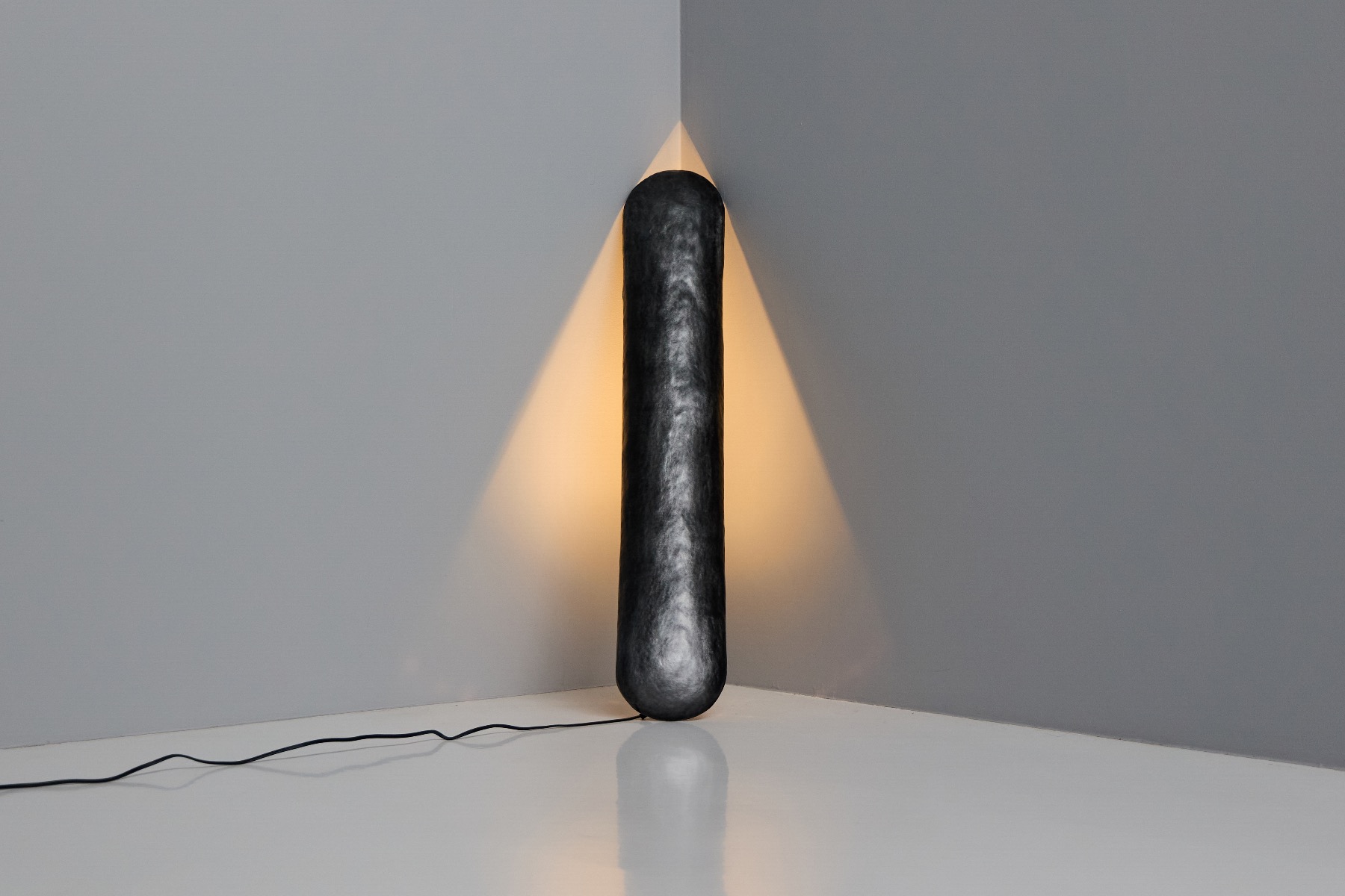 Industrial inspired aluminium lamp shade