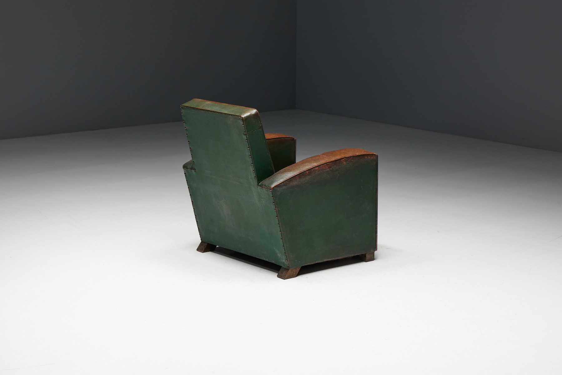 Pair of Art Deco club chairs 1930s