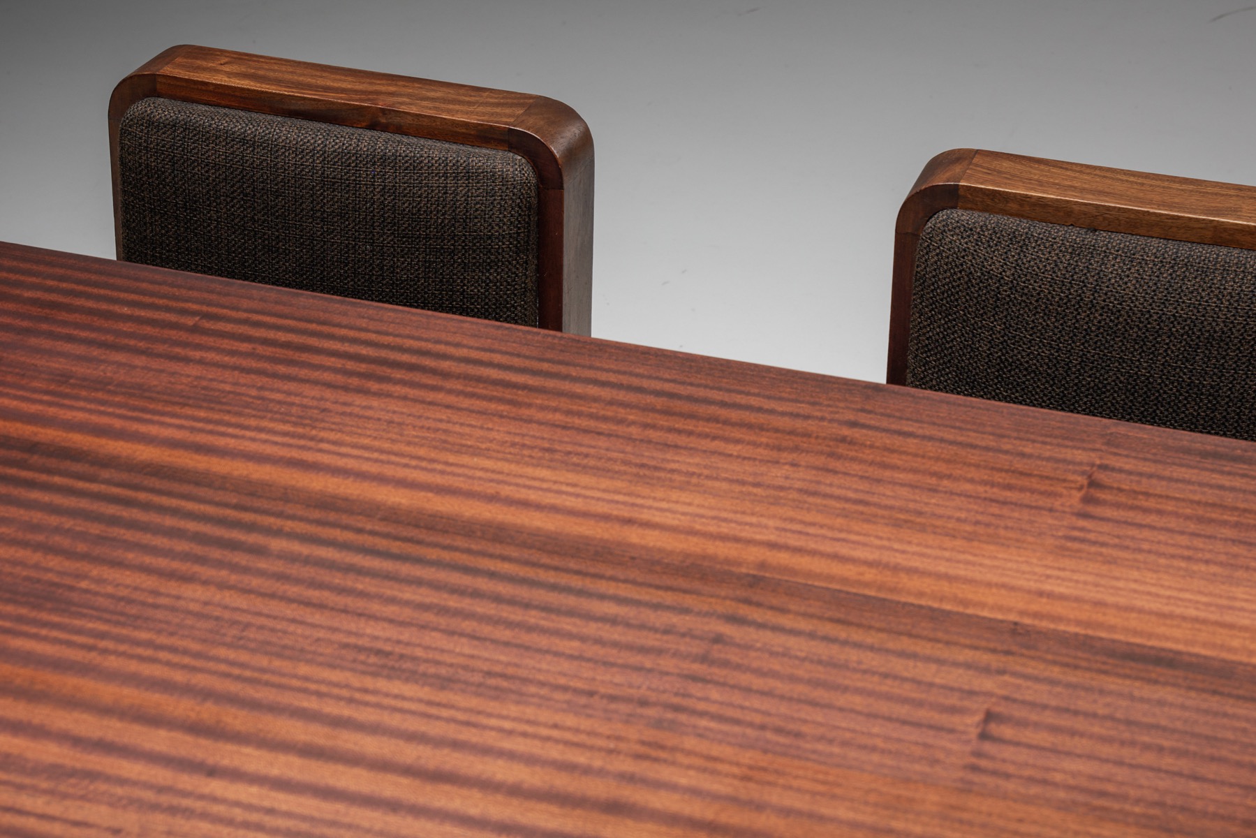 Statement dining table by John van Zeeland from the 1930s
