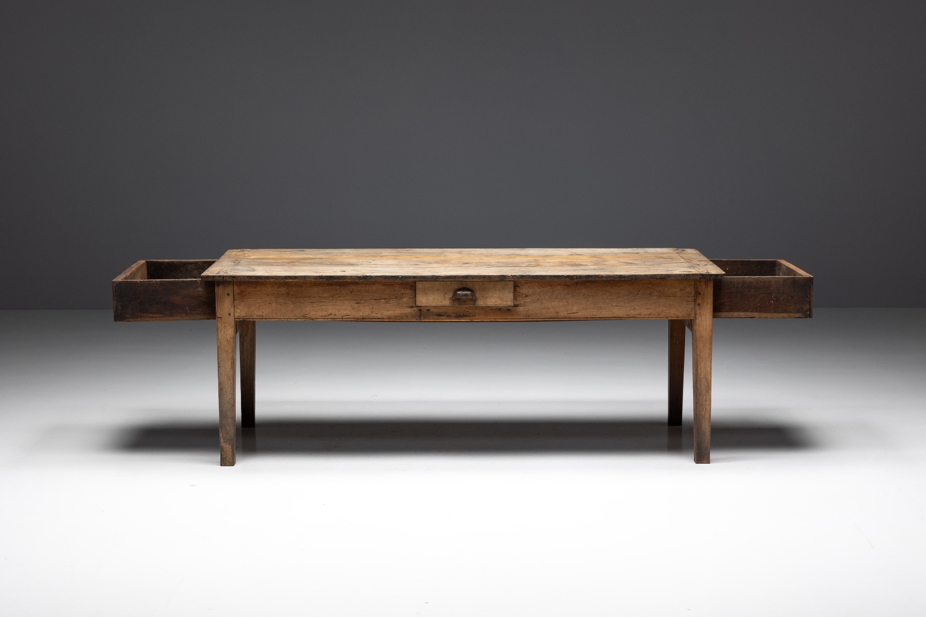 Vernacular 19th century farm table
