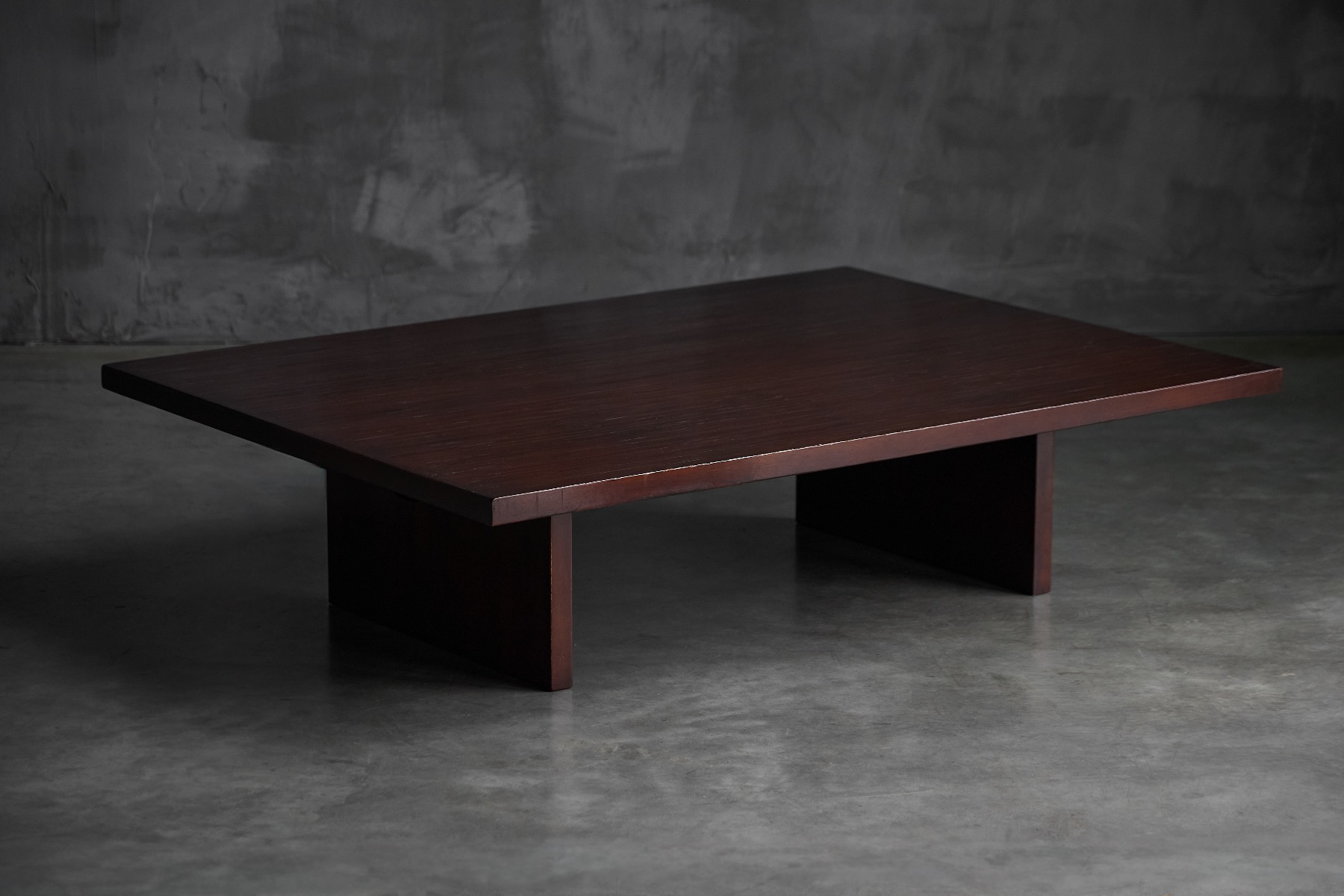 Bamboo coffee table designed by Axel Vervoordt from the 1980s