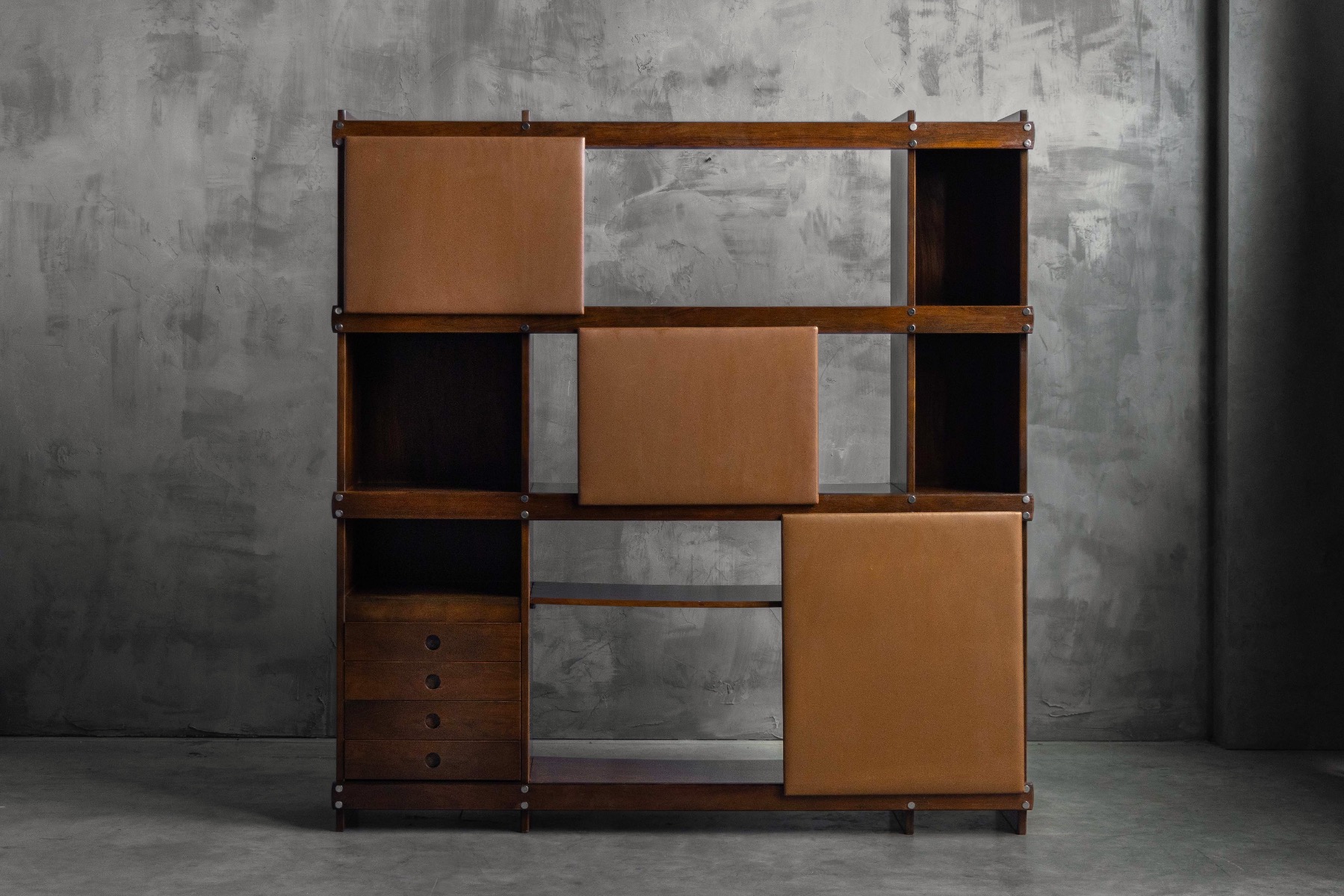 Bookcase Adolpho by Sergio Rodrigues for OCA 1960s