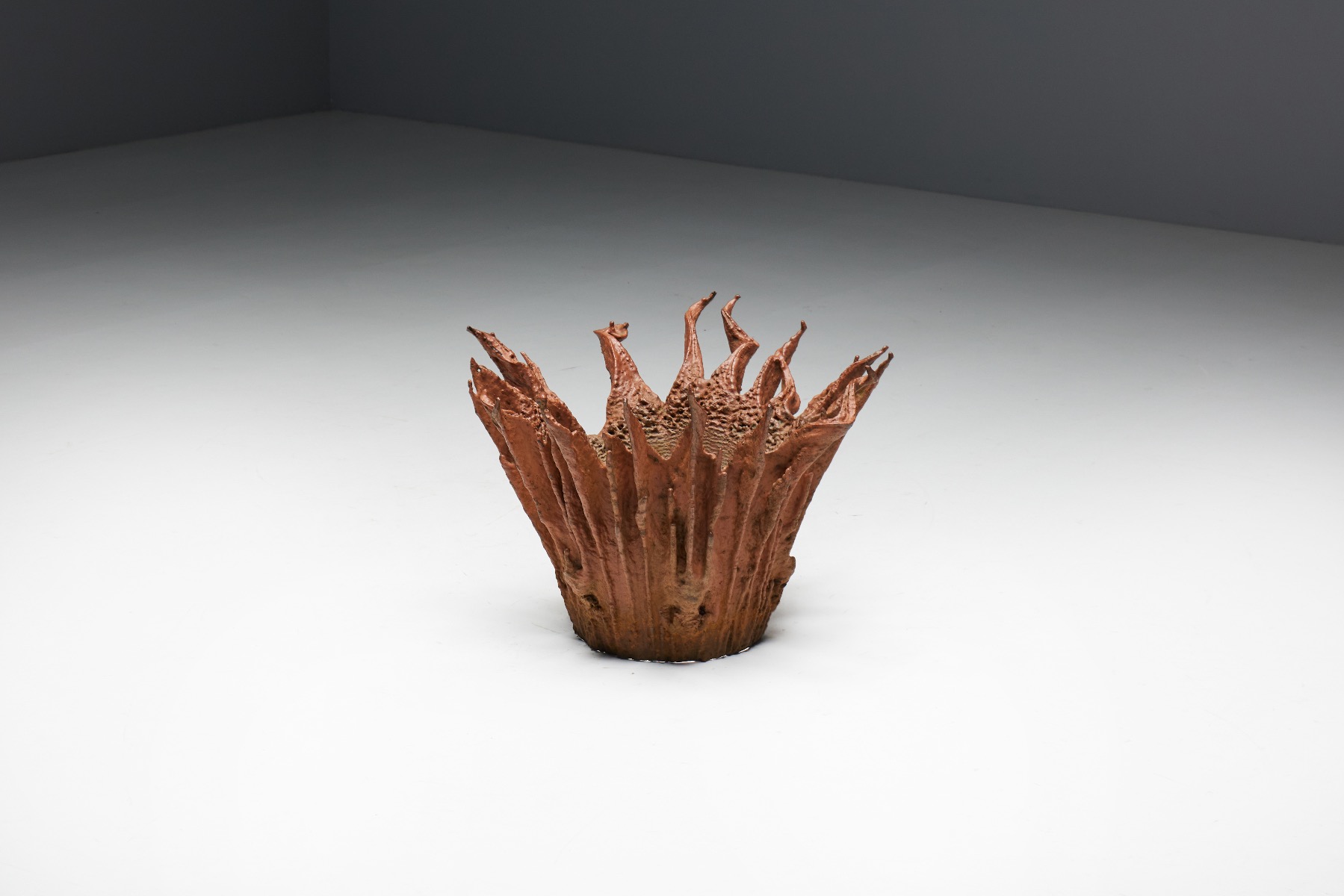 Cast iron sculpture 1960s