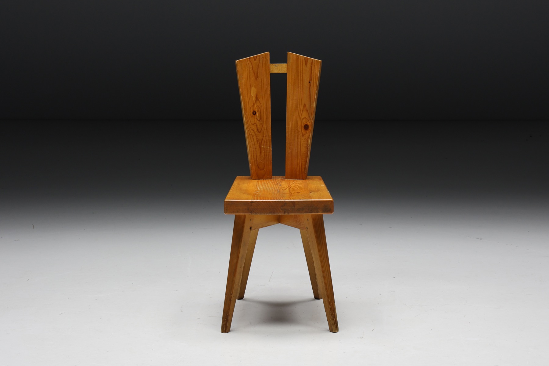 Dining chairs by Christian Durupt and Charlotte Perriand from 1969