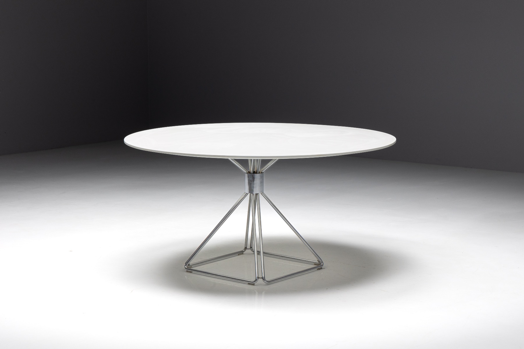 Dining table by Rudi Verhelst for Novalux from the 1970s
