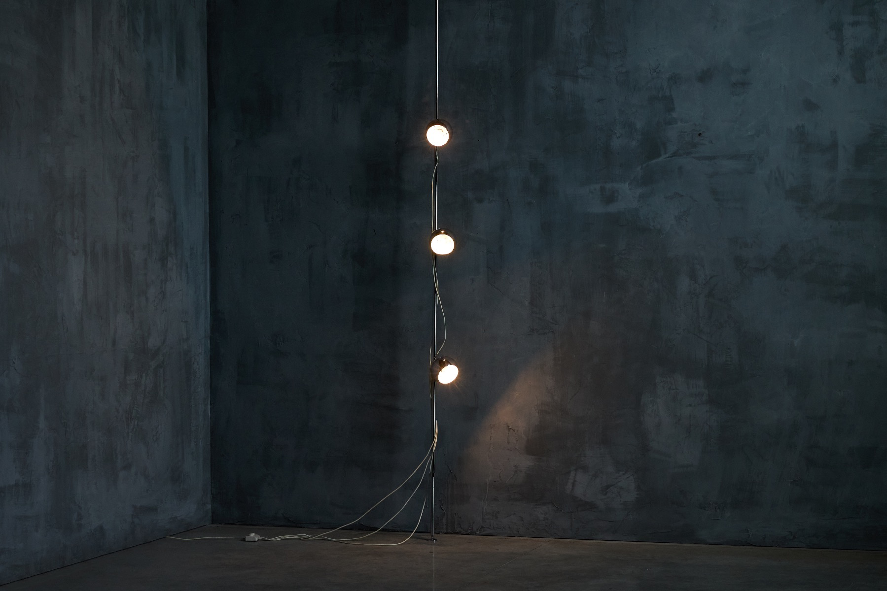 Floor to ceiling lamp by Goffredo Reggiani 1960s