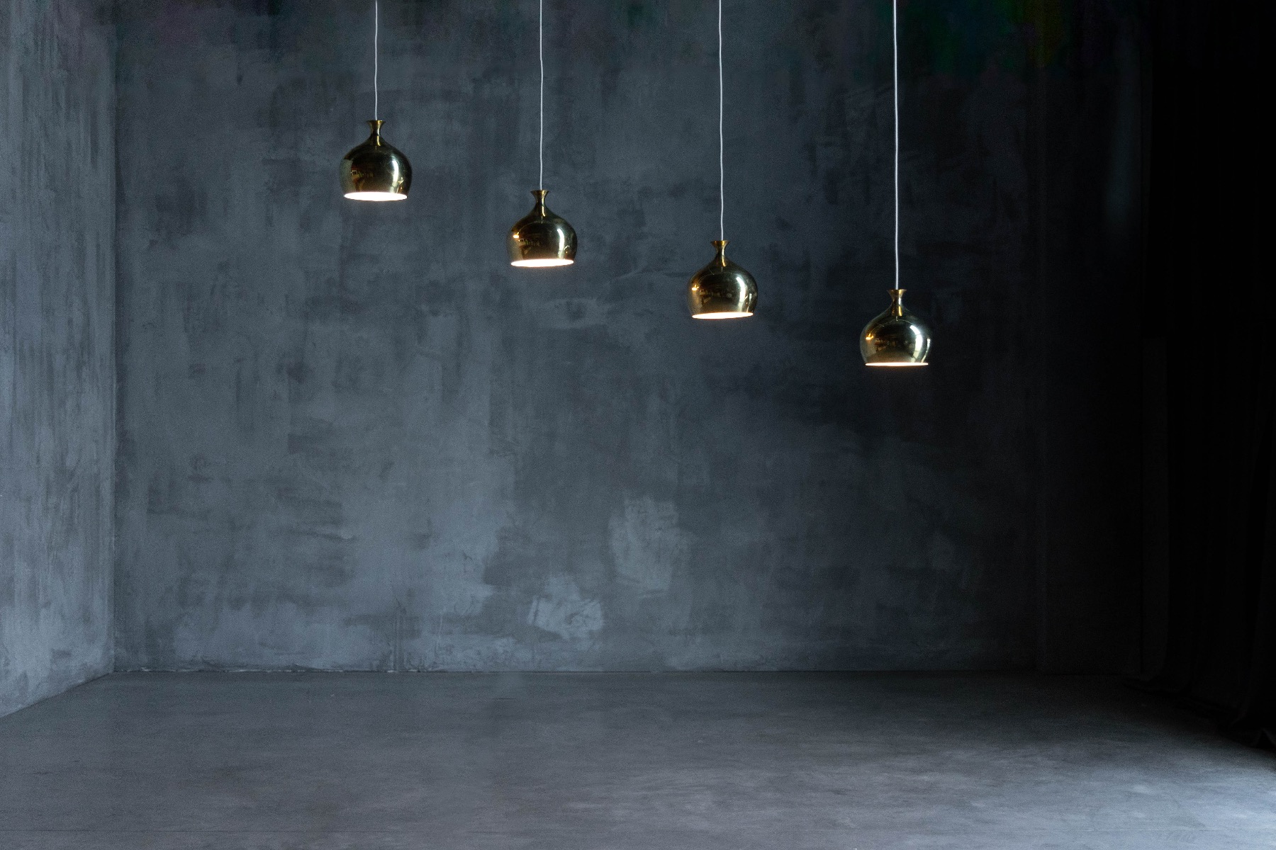 Hans-Agne Jakobsson lamp produced by Markaryd in the 1960s