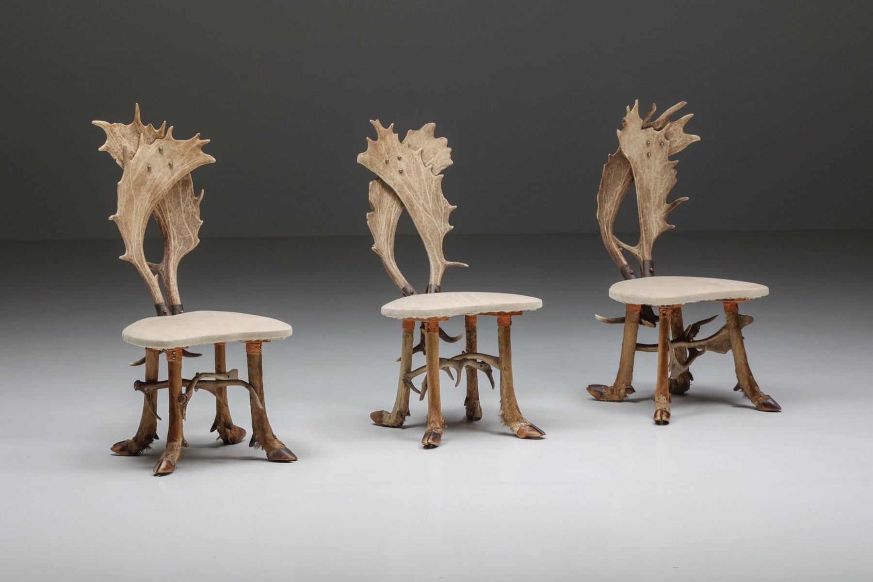 Hunting chairs from Sweden from the 1950s